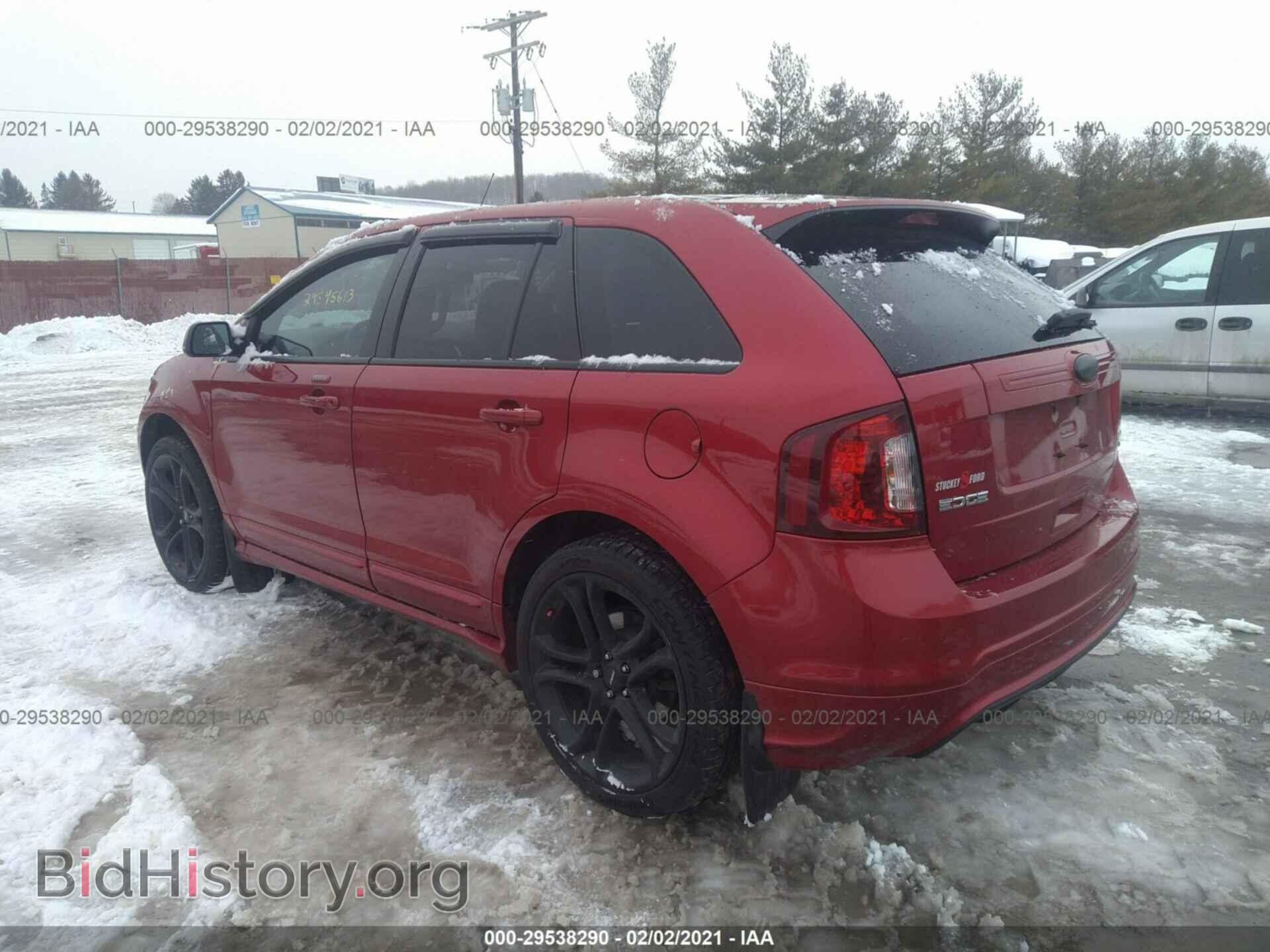 2012 FORD EDGE - VIN: 2FMDK4AK9CBA39283 - Фото 3