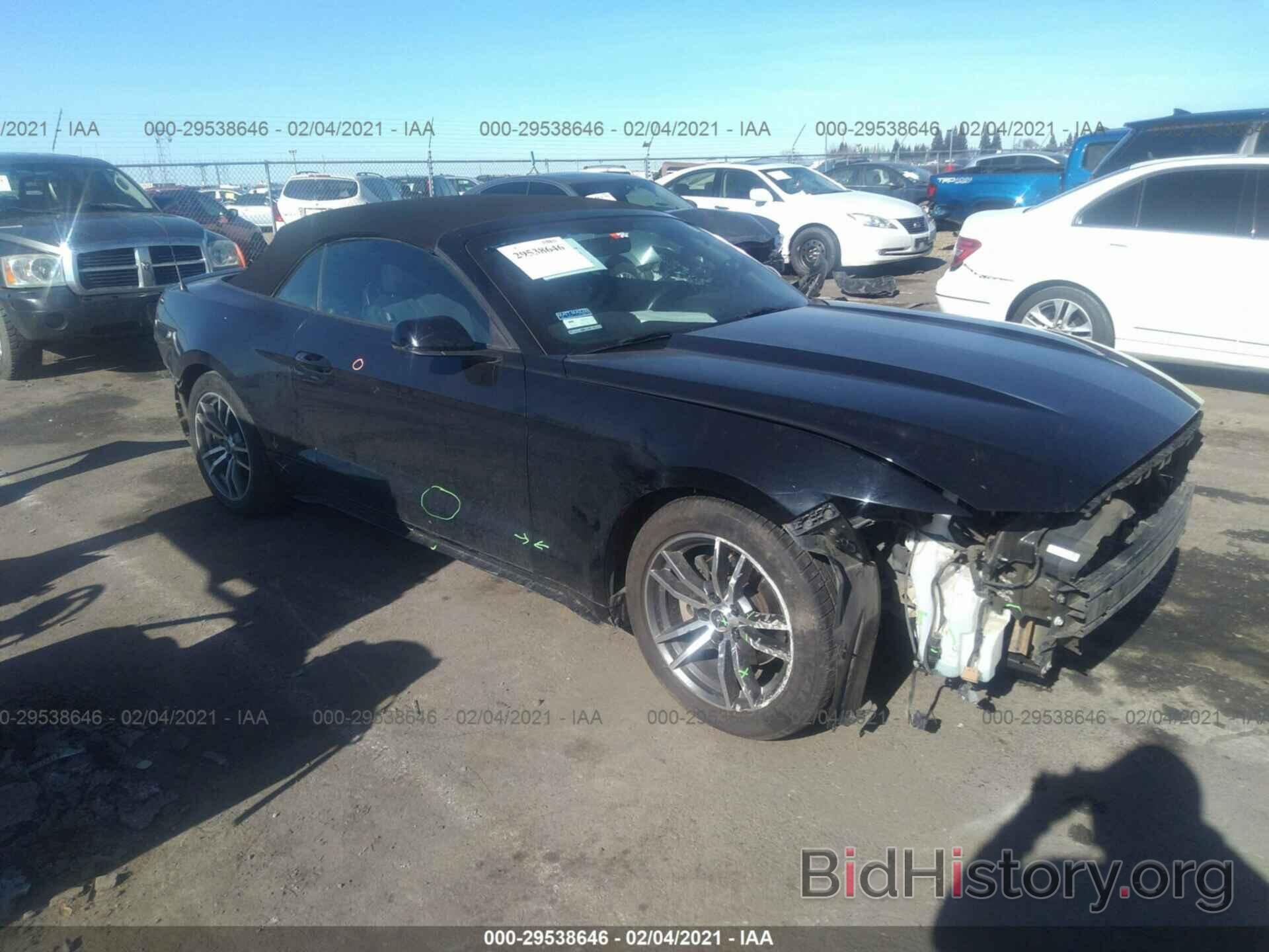 Photo 1FATP8UH9H5204842 - FORD MUSTANG 2017