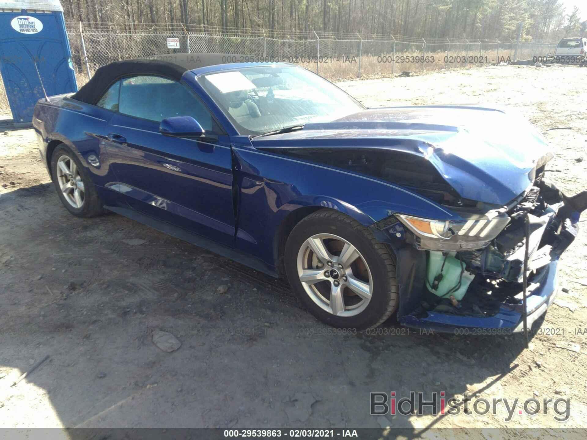 Photo 1FATP8EM6G5284529 - FORD MUSTANG 2016