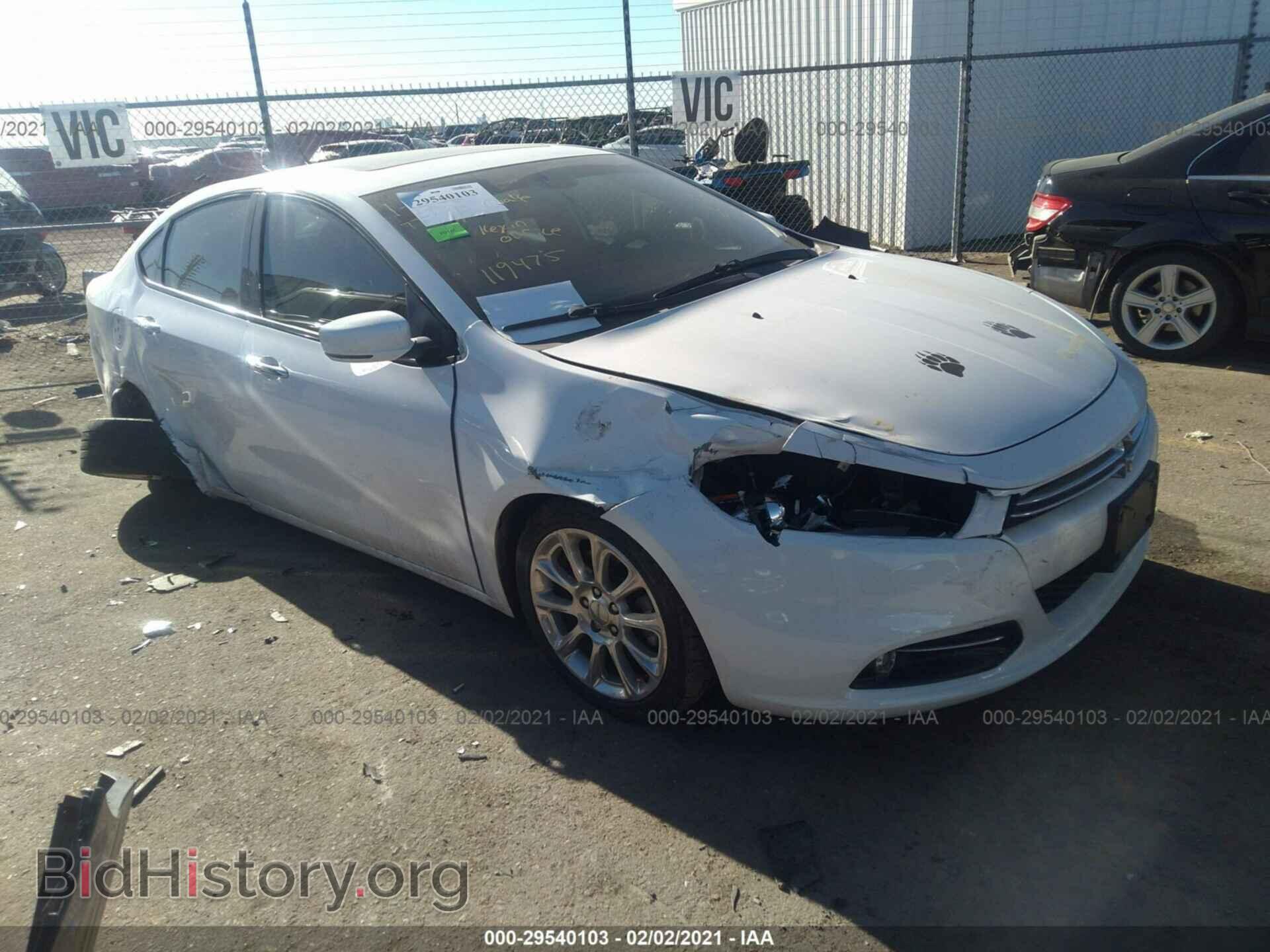 Фотография 1C3CDFCB2FD345070 - DODGE DART 2015
