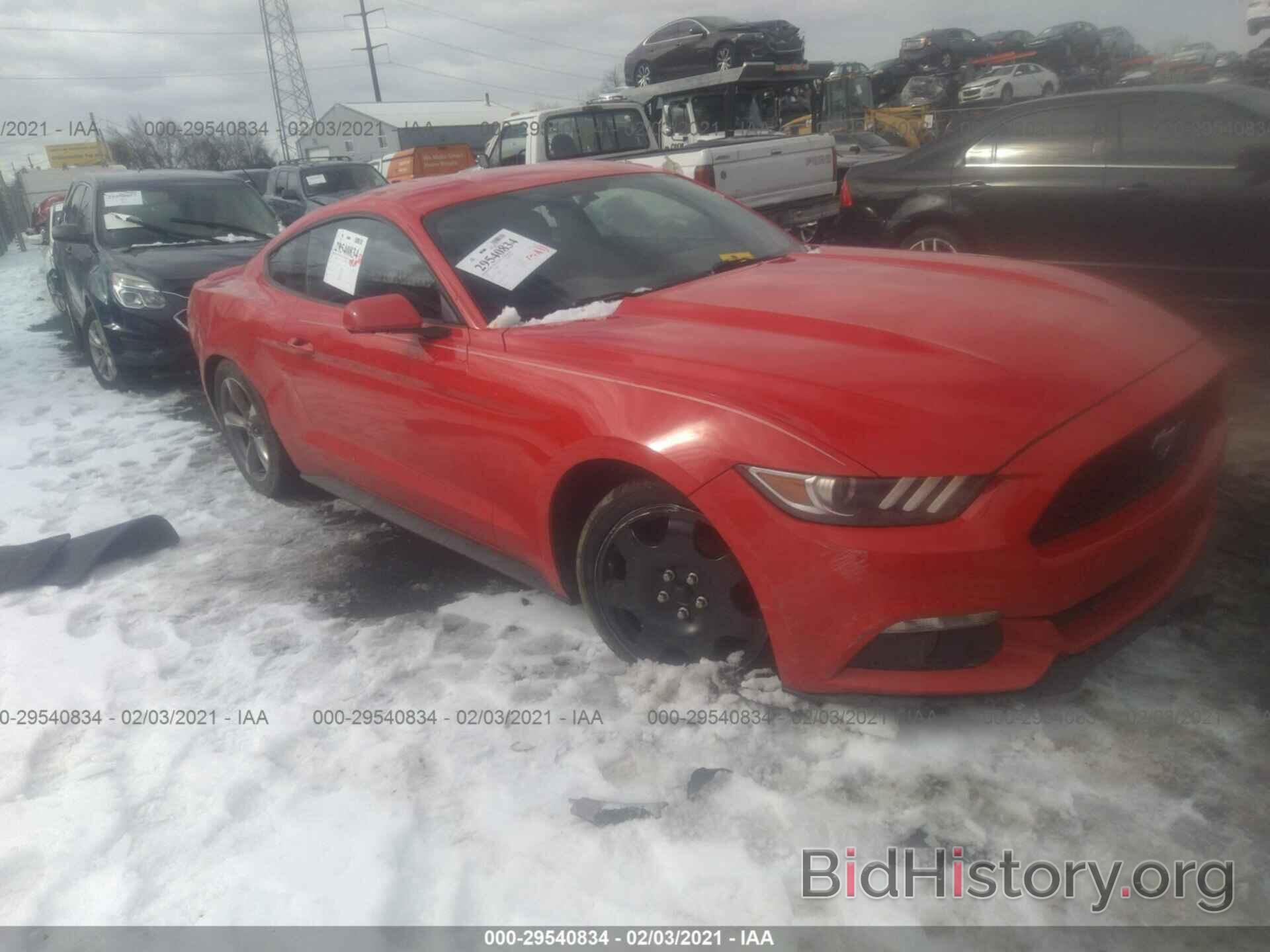 Photo 1FA6P8AMXG5301187 - FORD MUSTANG 2016