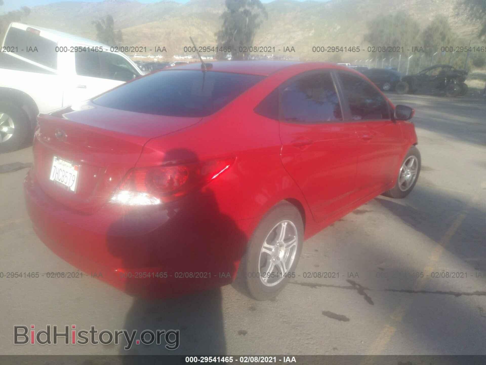 2014 HYUNDAI ACCENT - VIN: KMHCT4AE0EU714390 - Фото 4