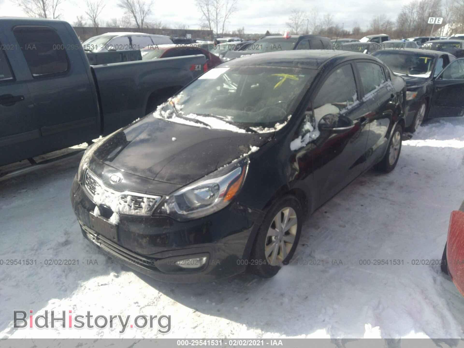 2015 KIA RIO - VIN: KNADN4A33F6448433 - Фото 2