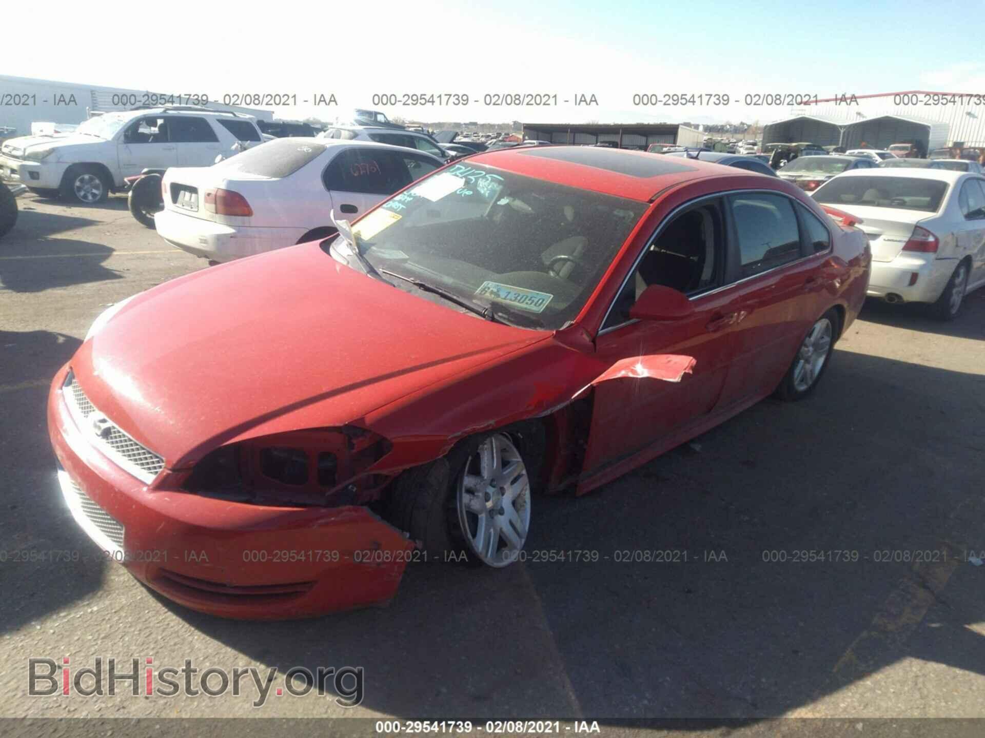 2013 CHEVROLET IMPALA - VIN: 2G1WG5E35D1207900 - Фото 2