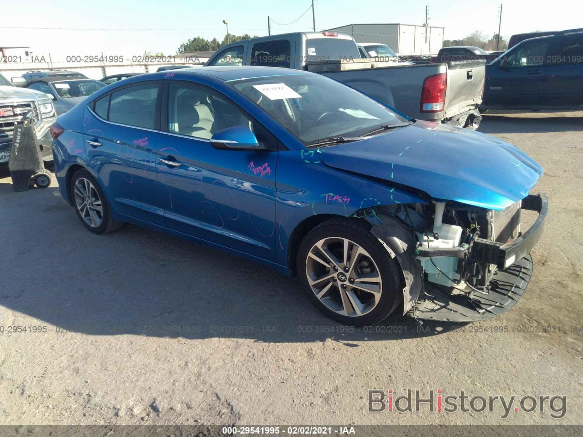 Photo 5NPD84LFXHH041204 - HYUNDAI ELANTRA 2017