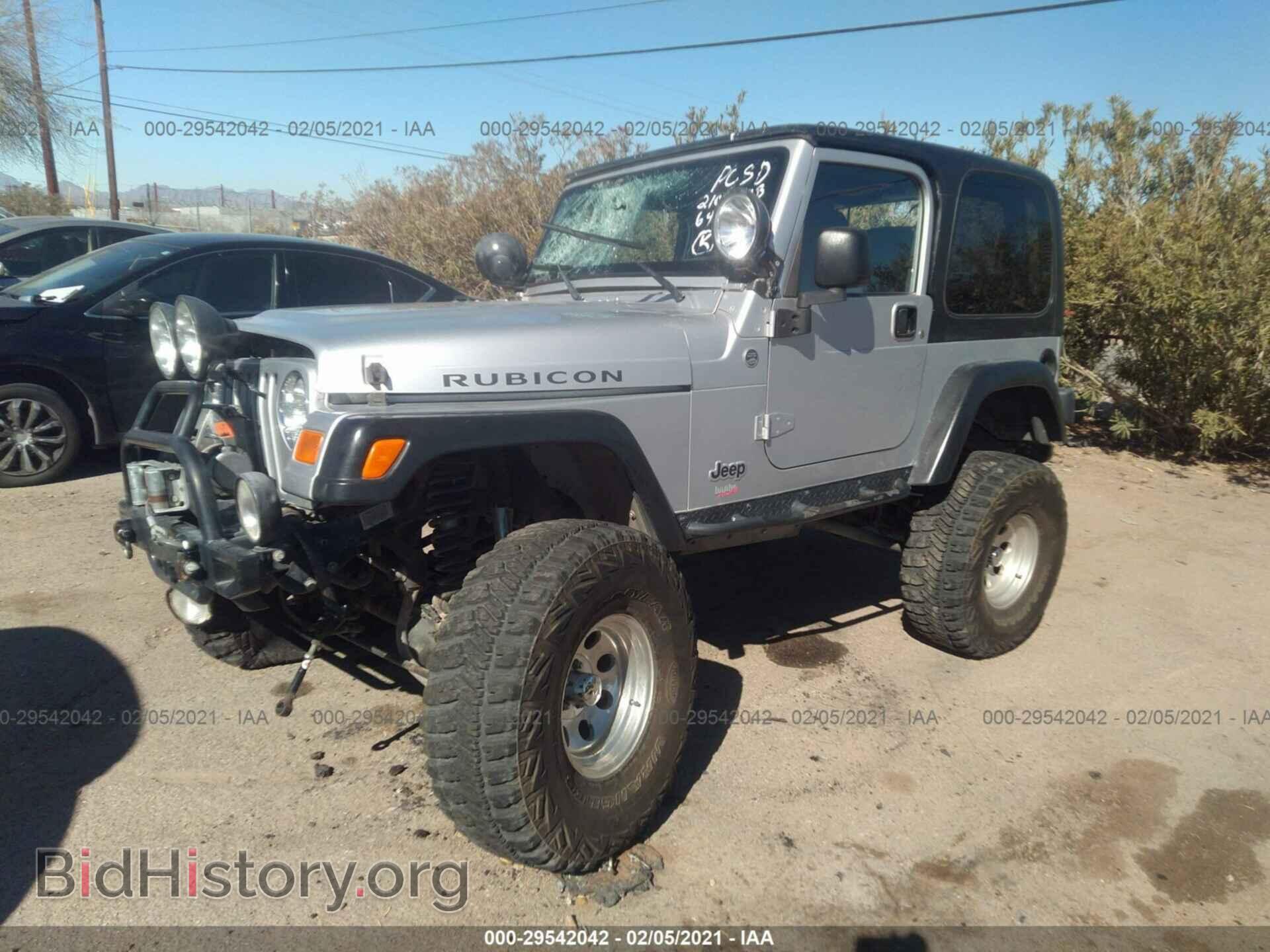 2006 JEEP WRANGLER - VIN: 1J4FA69S76P769393 - Фото 2