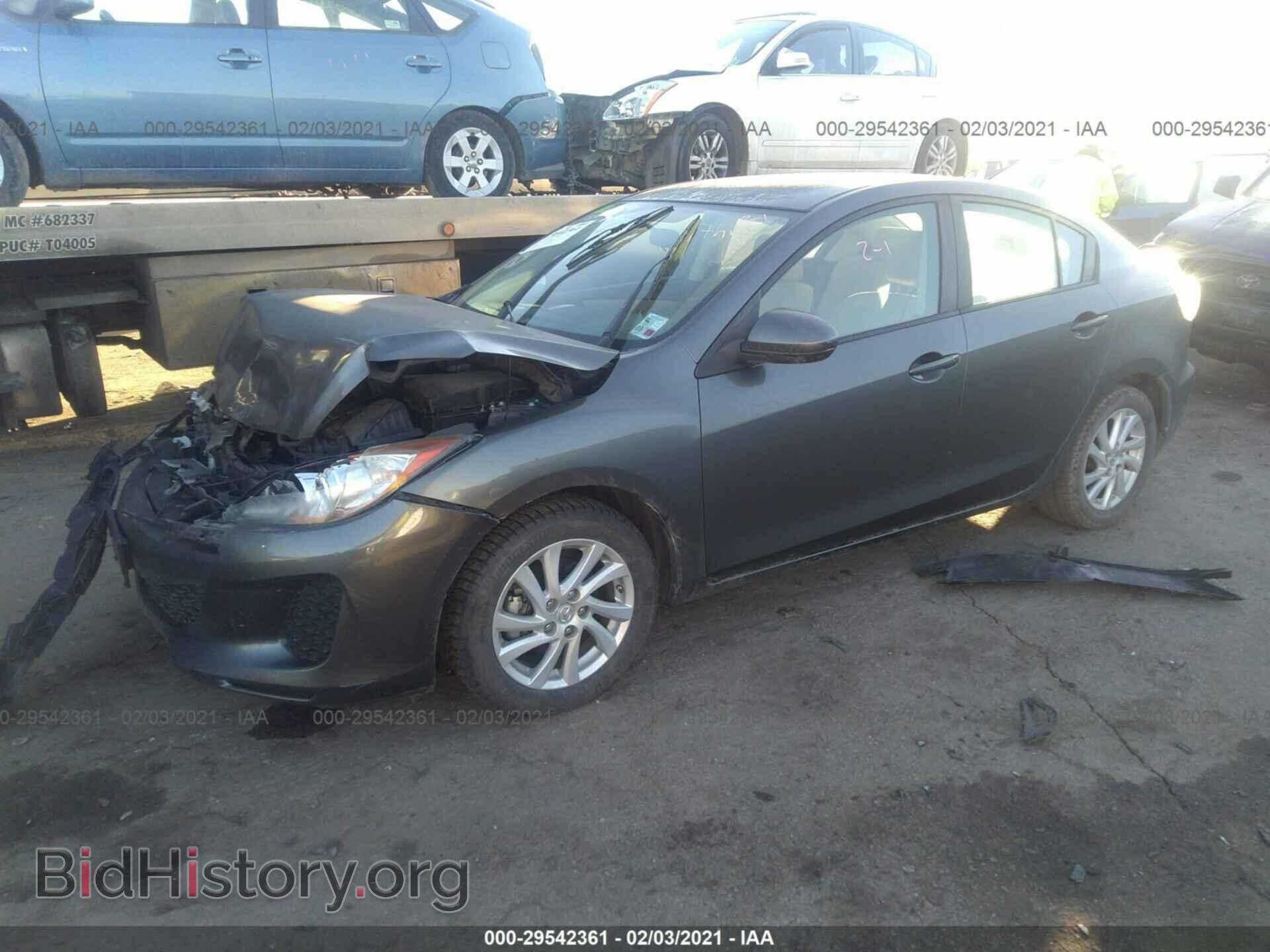 2012 MAZDA MAZDA3 - VIN: JM1BL1VF6C1503310 - Фото 2