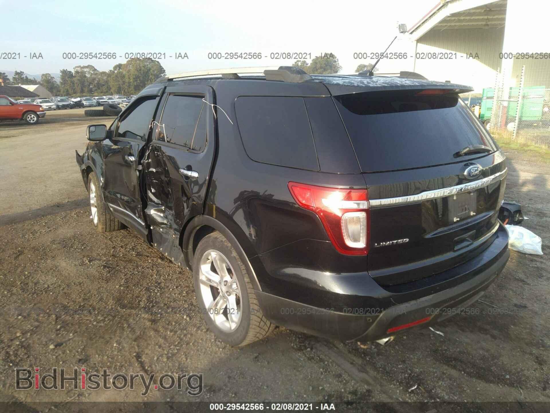 2013 FORD EXPLORER - VIN: 1FM5K8F87DGC02225 - Фото 3