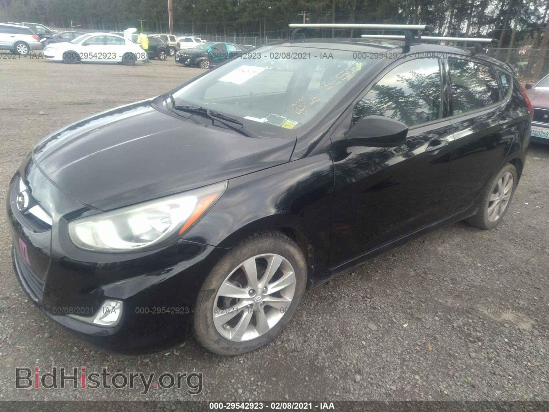 2012 HYUNDAI ACCENT - VIN: KMHCU5AEXCU023738 - Фото 2