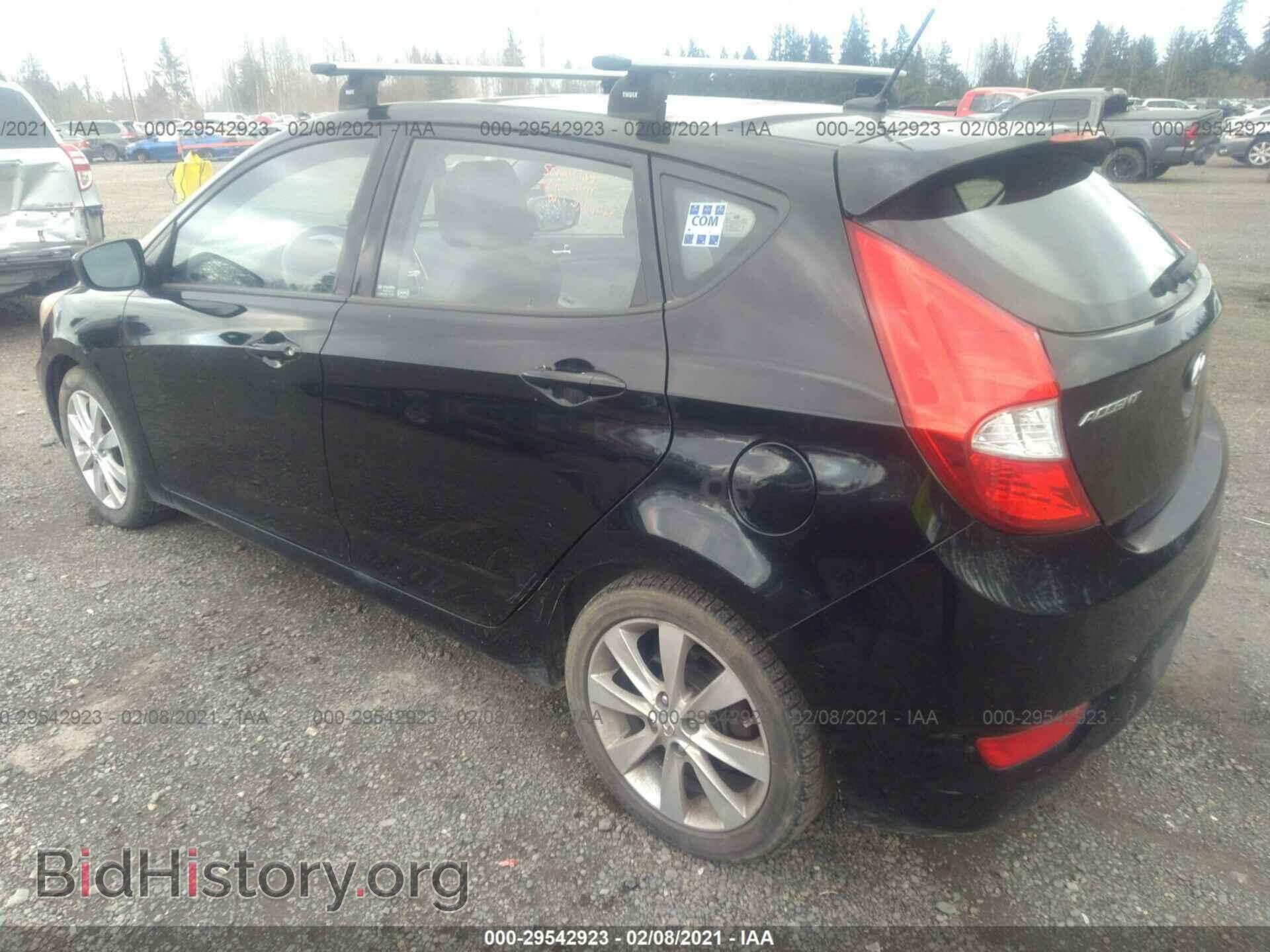 2012 HYUNDAI ACCENT - VIN: KMHCU5AEXCU023738 - Фото 3