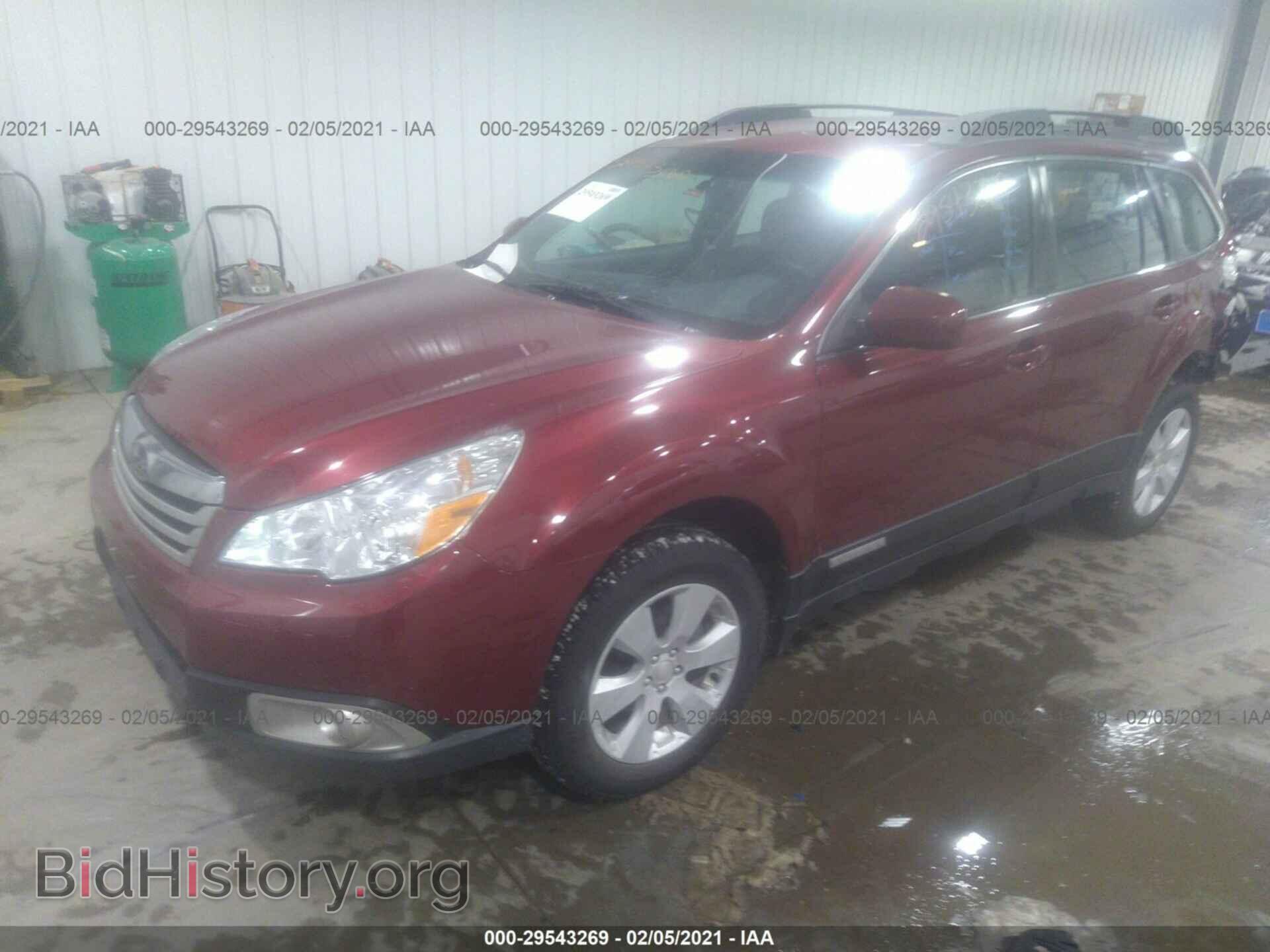 2012 SUBARU OUTBACK - VIN: 4S4BRCAC2C3225365 - Фото 2