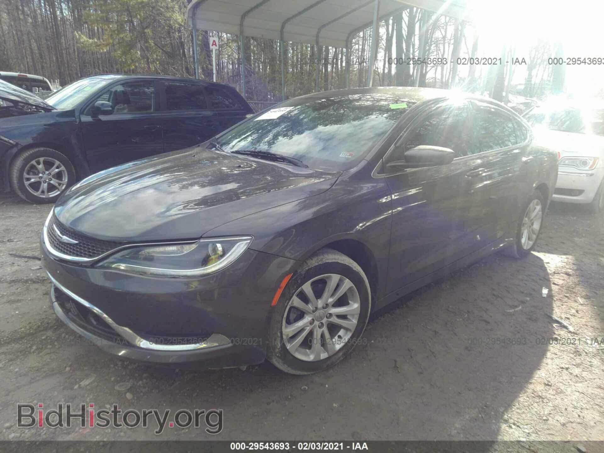 2016 CHRYSLER 200 - VIN: 1C3CCCAB2GN175955 - Фото 2