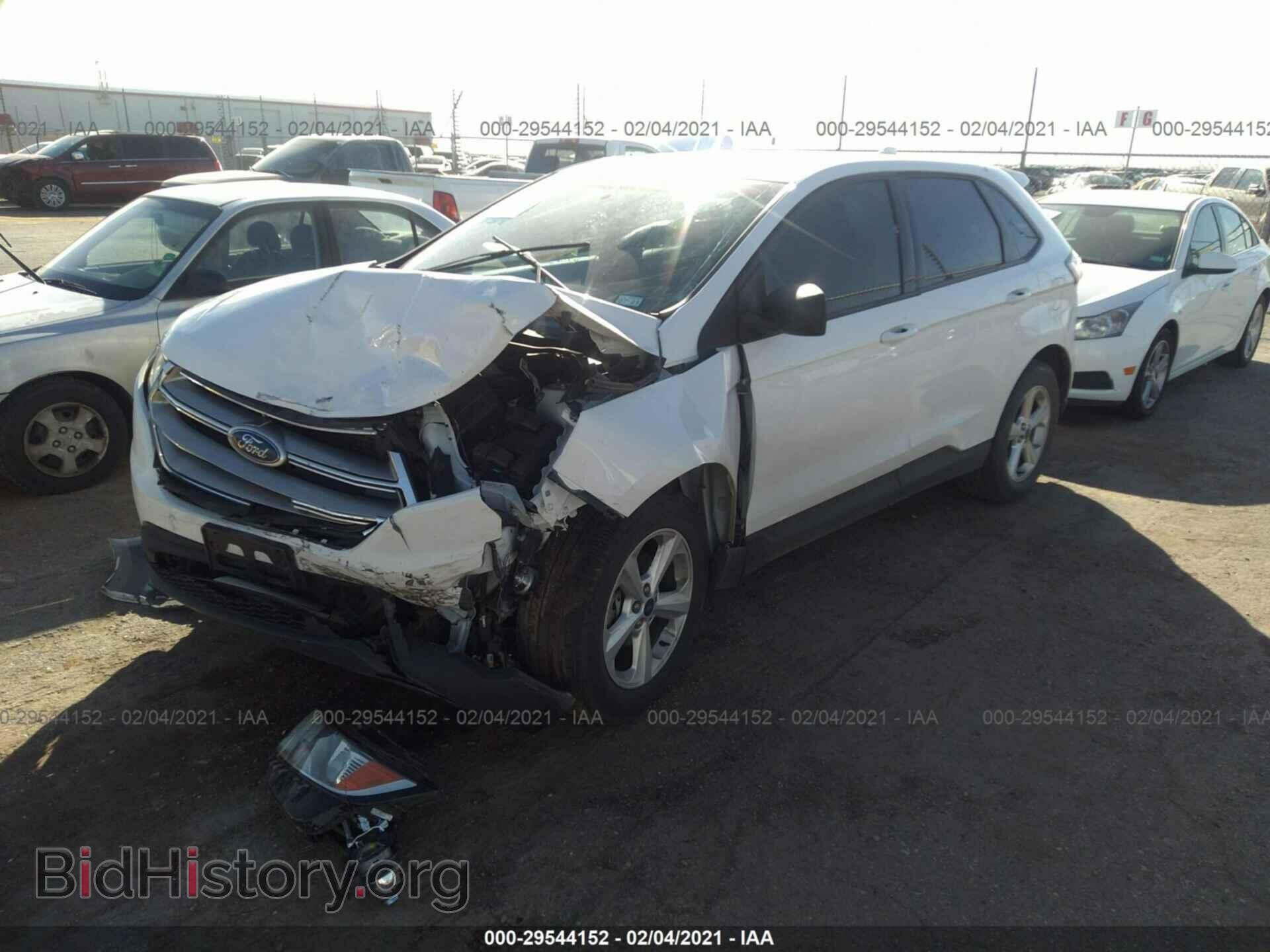 2015 FORD EDGE - VIN: 2FMTK3G84FBB72975 - Photo 2