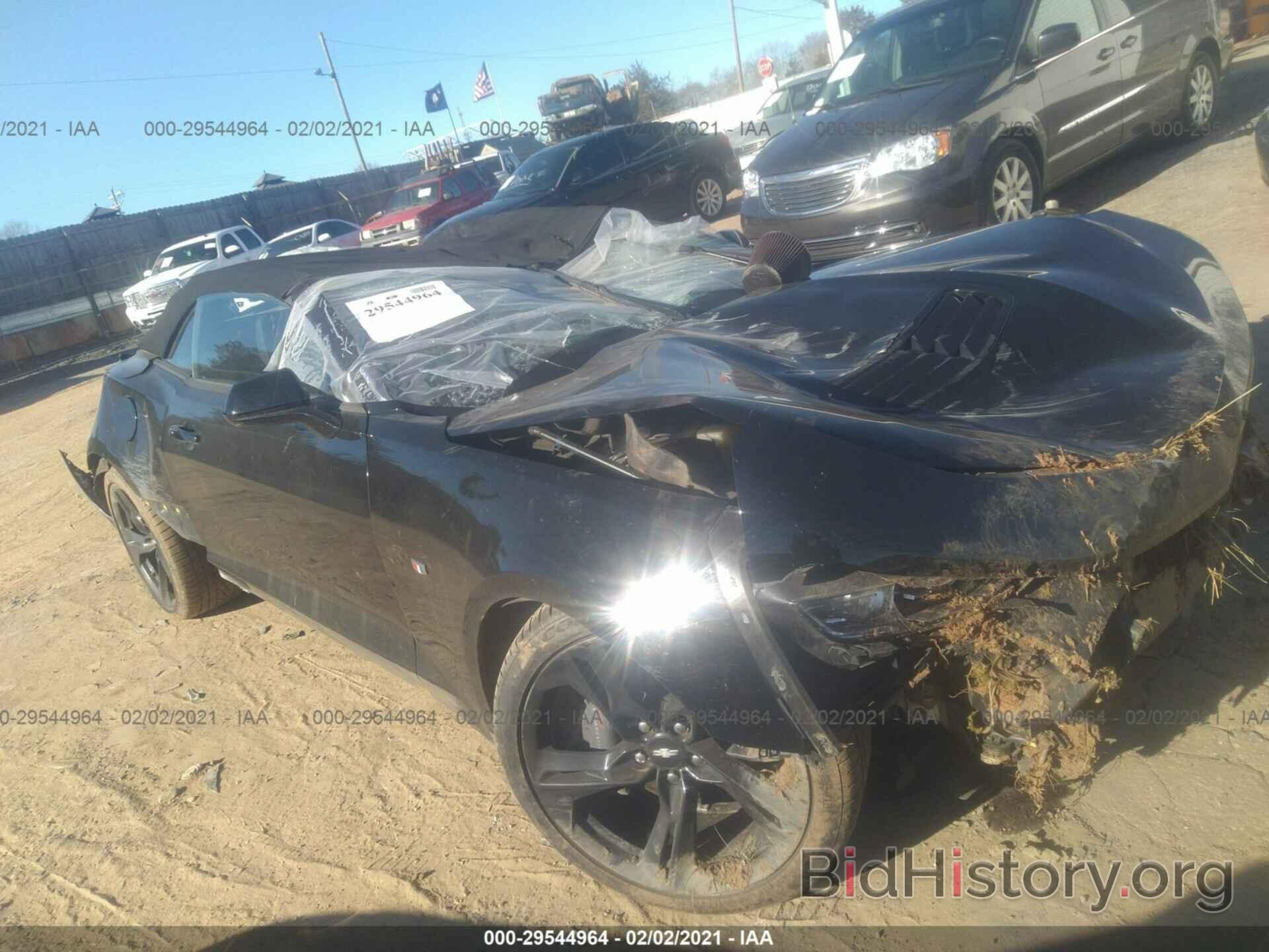 Photo 1G1FH3D79K0134142 - CHEVROLET CAMARO 2019