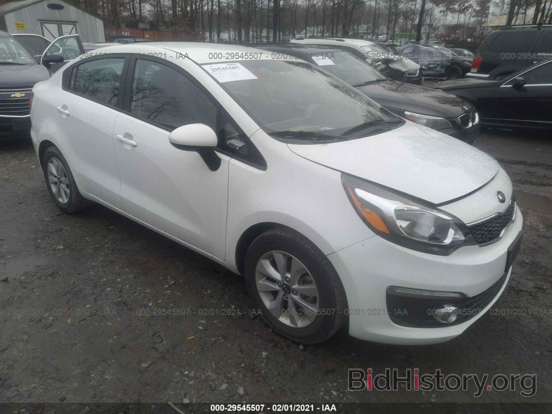 Photo KNADN4A36G6633982 - KIA RIO 2016