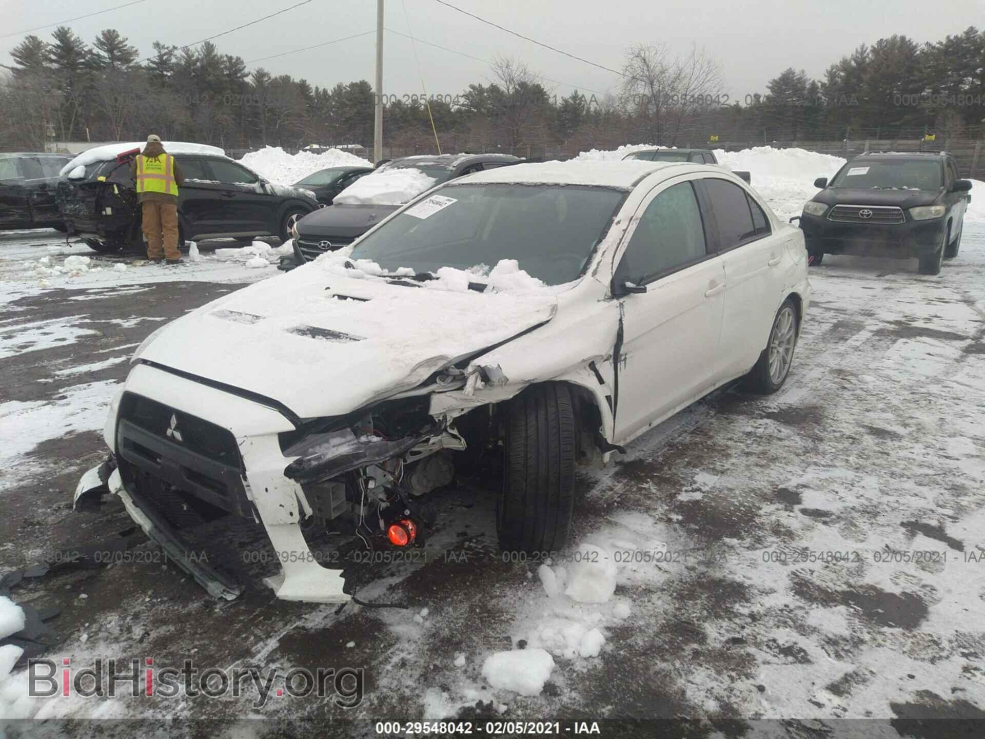 2012 MITSUBISHI LANCER EVOLUTION - VIN: JA32W8FVXCU008286 - Photo 2