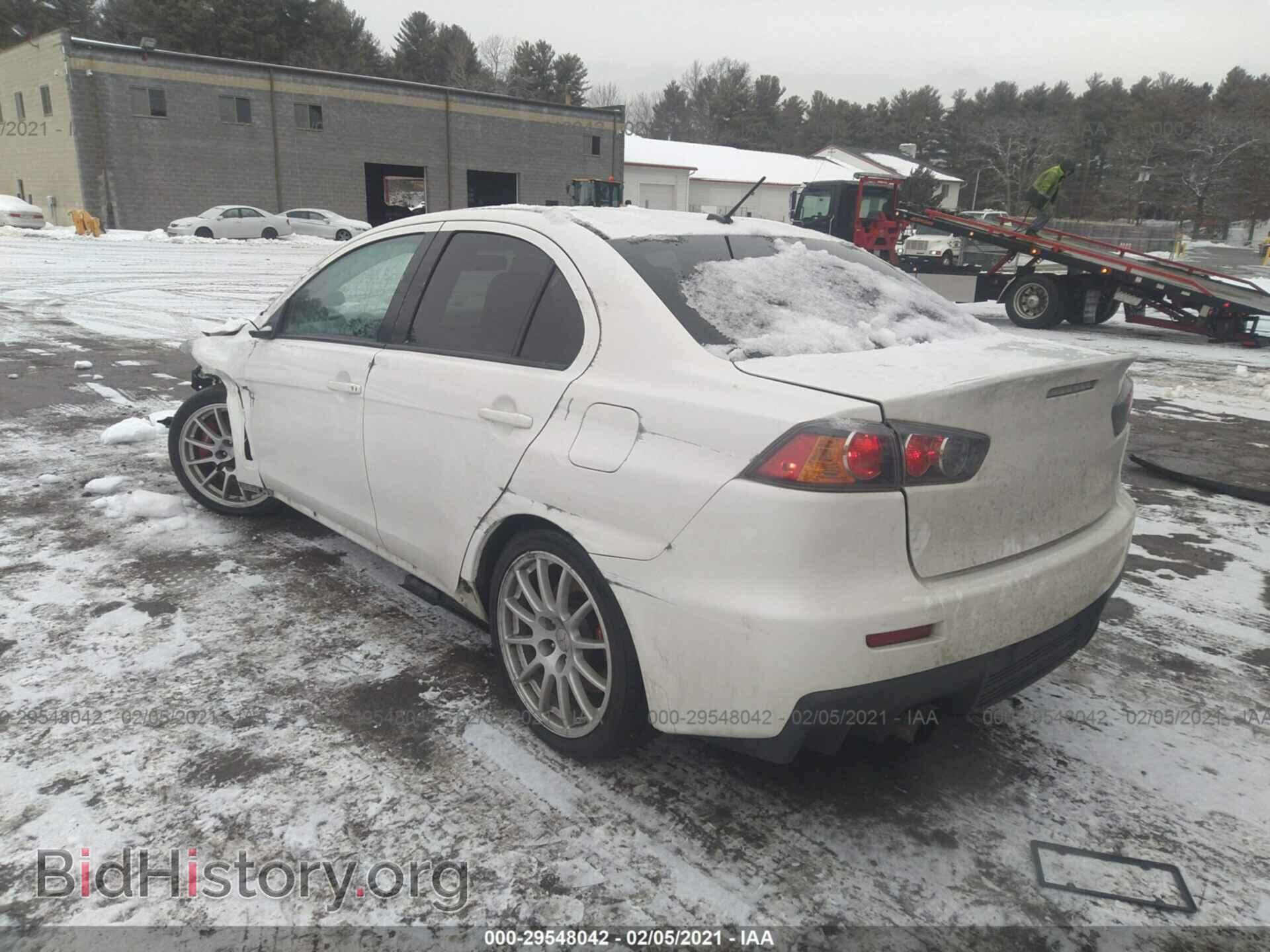 2012 MITSUBISHI LANCER EVOLUTION - VIN: JA32W8FVXCU008286 - Photo 3