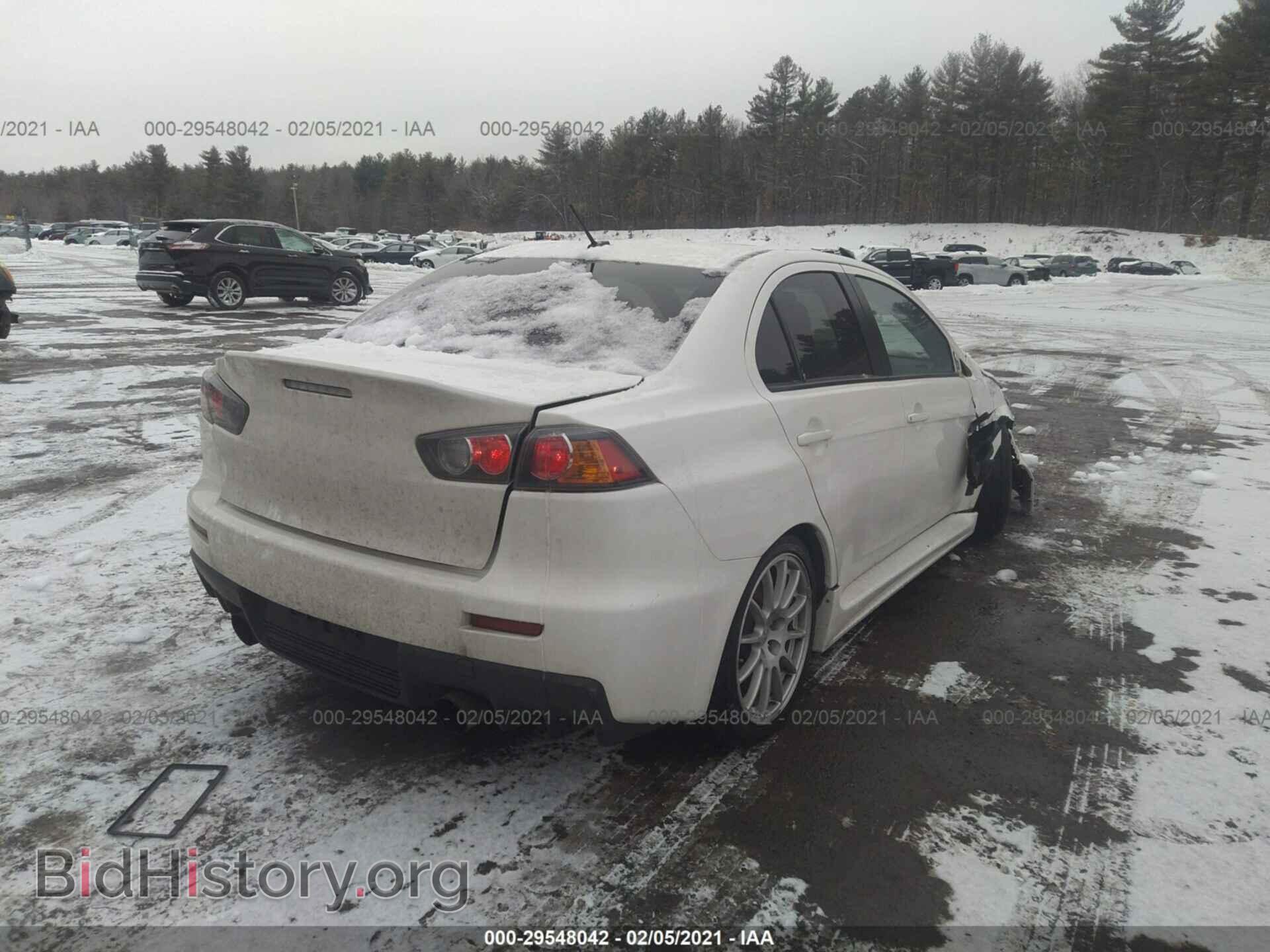 2012 MITSUBISHI LANCER EVOLUTION - VIN: JA32W8FVXCU008286 - Photo 4
