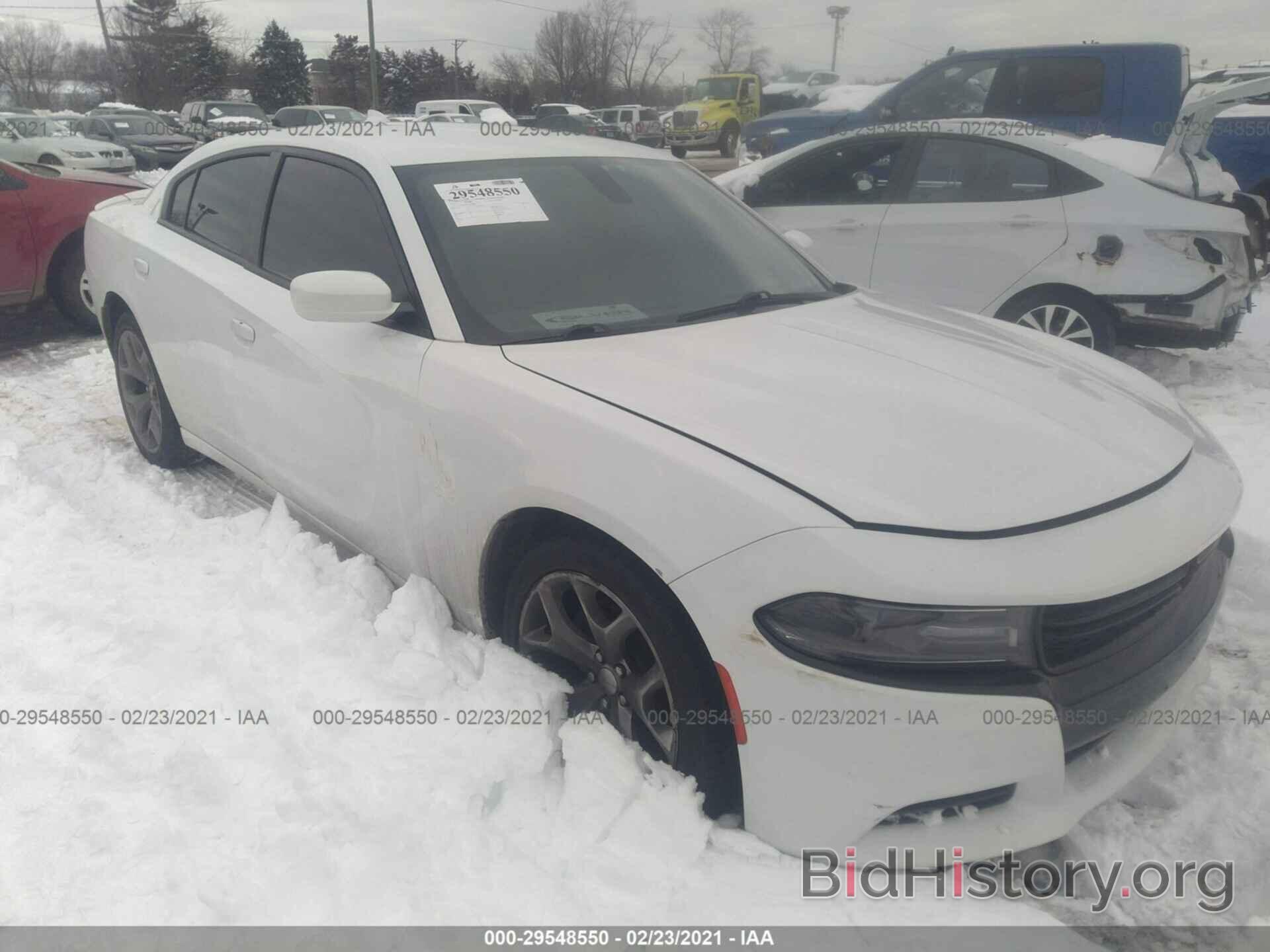 Photo 2C3CDXHG9GH132955 - DODGE CHARGER 2016