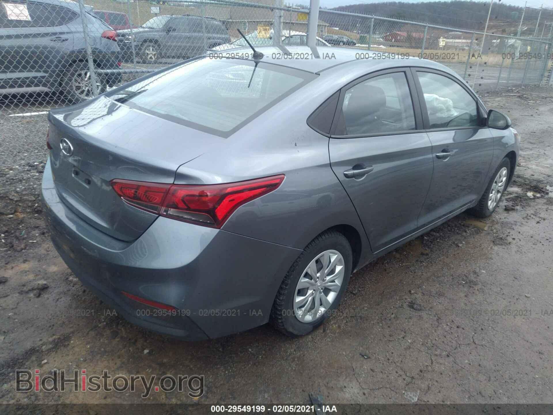 2018 HYUNDAI ACCENT - VIN: 3KPC24A30JE005652 - Фото 4