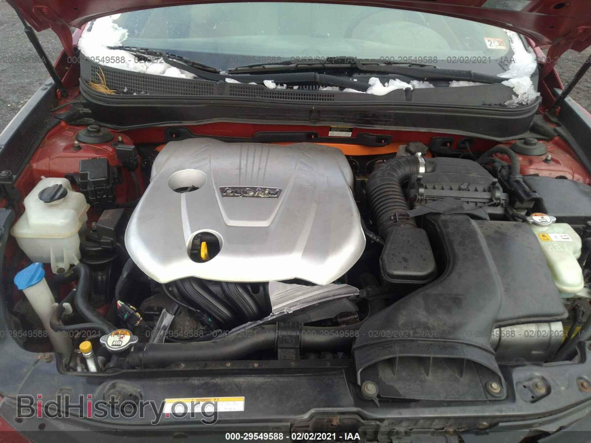 2012 HYUNDAI SONATA - VIN: KMHEC4A4XCA043681 - Фото 10