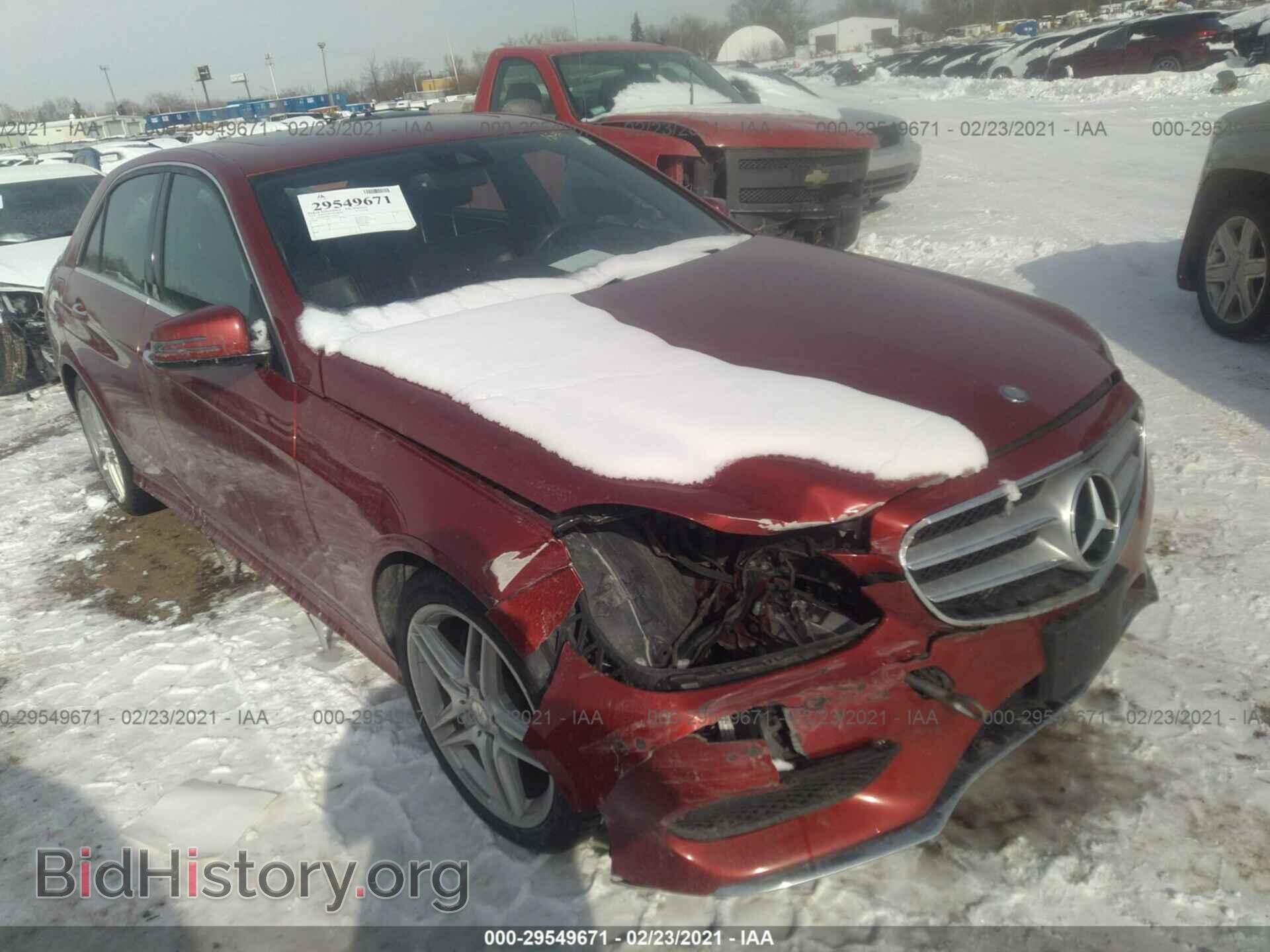 Фотография WDDHF8JB7EA975697 - MERCEDES-BENZ E-CLASS 2014