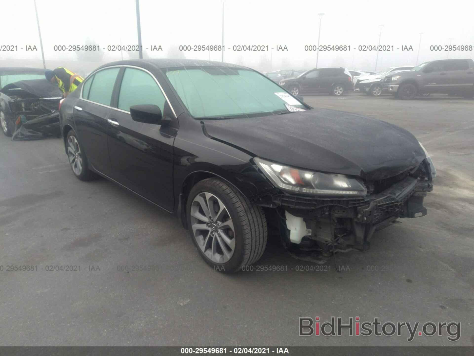 Photo 1HGCR2F50EA275064 - HONDA ACCORD SEDAN 2014