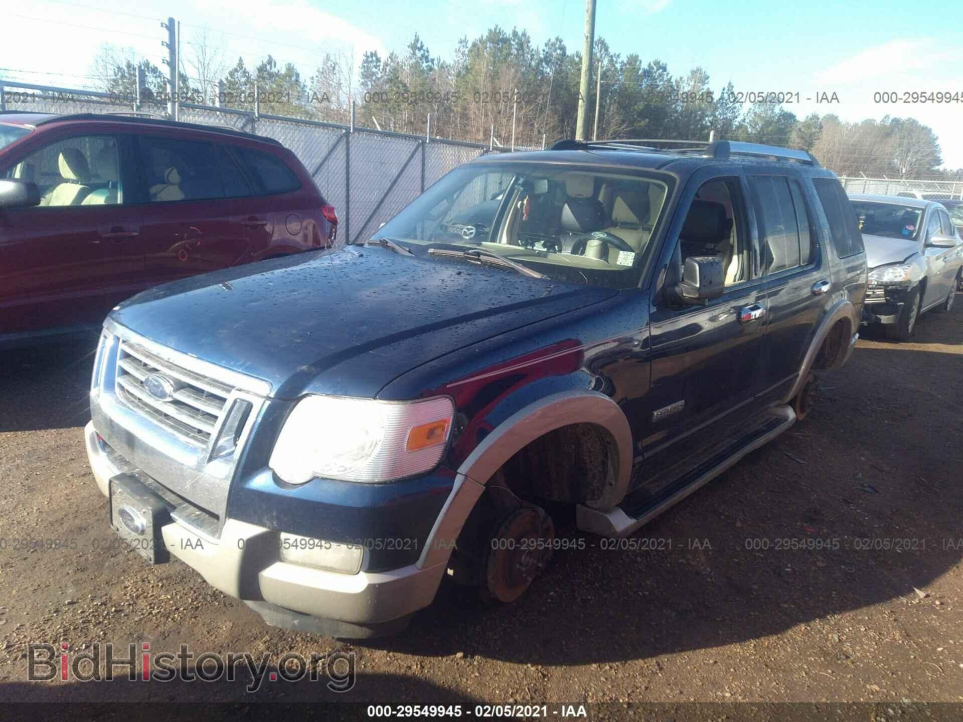 2007 FORD EXPLORER - VIN: 1FMEU64E77UB32755 - Фото 2