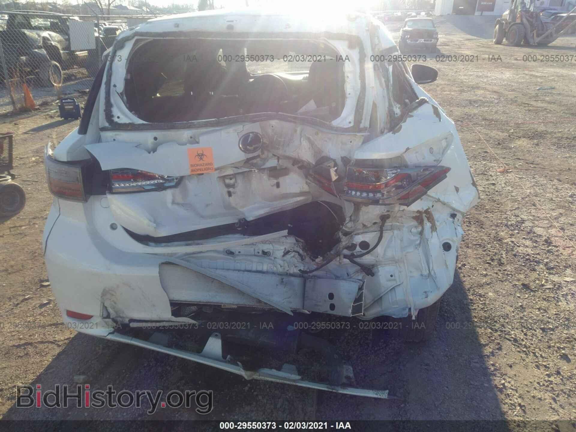 2012 LEXUS CT 200H - VIN: JTHKD5BH3C2095464 - Фото 6