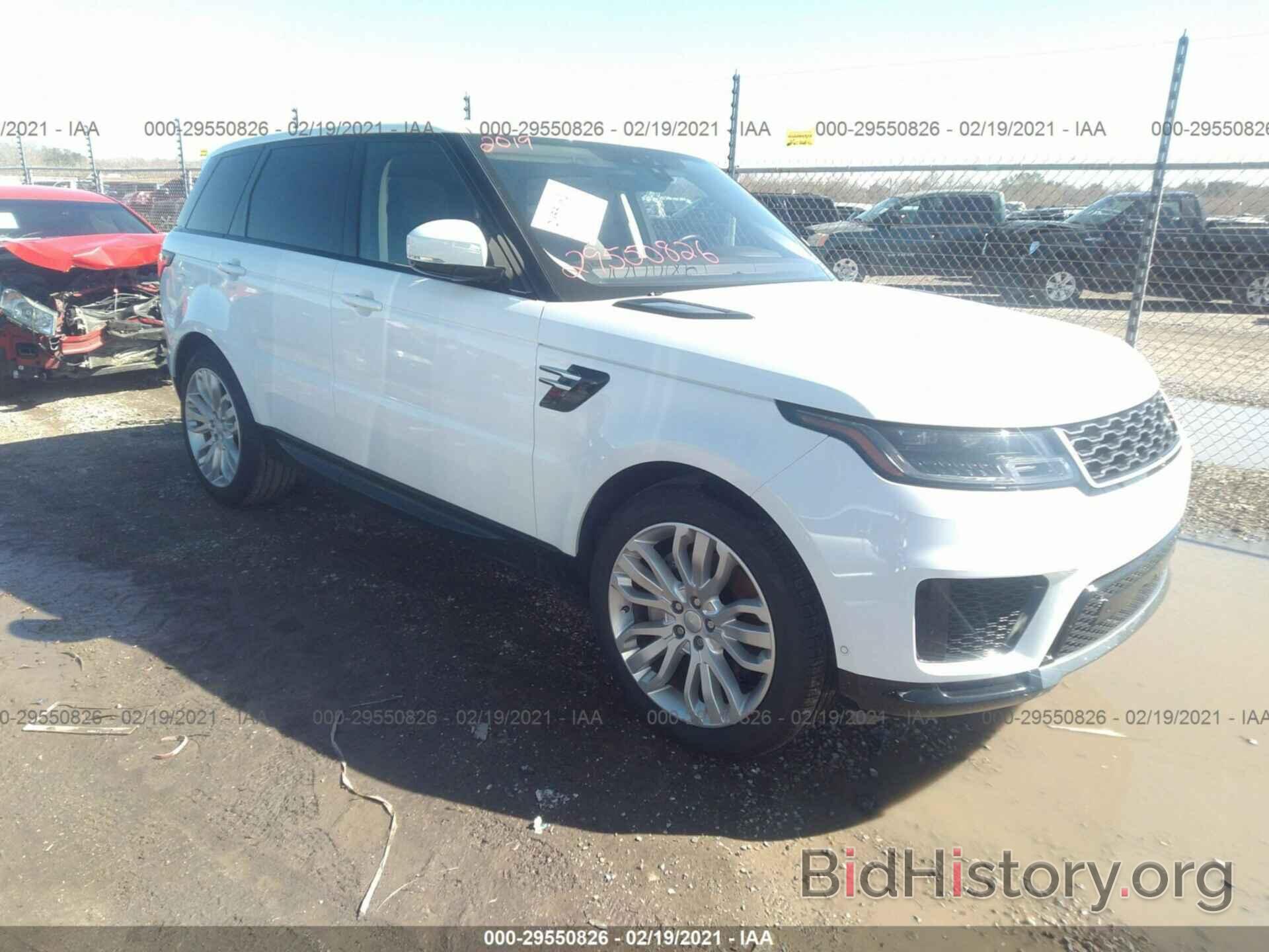 Photo SALWR2RV4KA418996 - LAND ROVER RANGE ROVER SPORT 2019