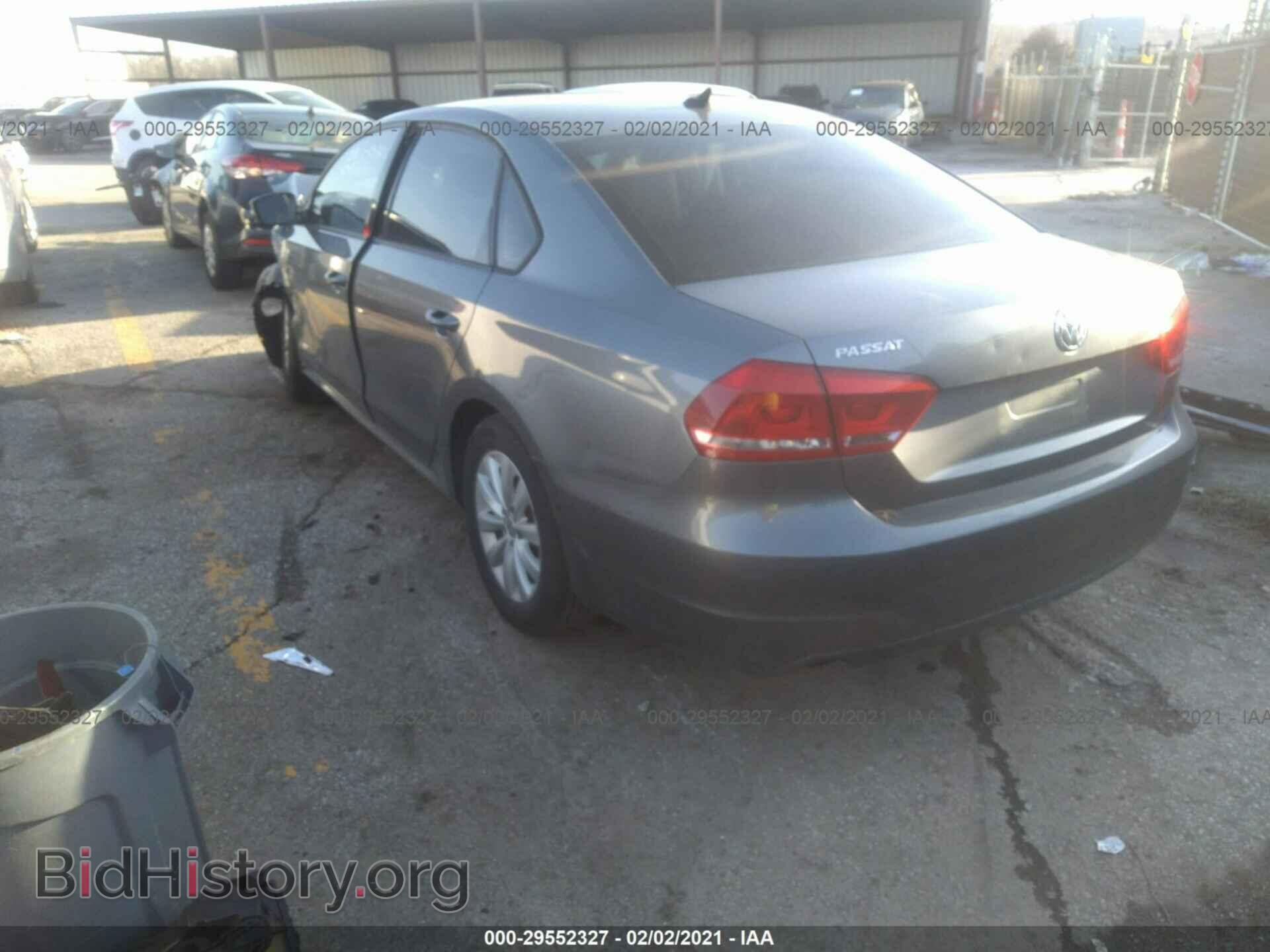 2014 VOLKSWAGEN PASSAT - VIN: 1VWAT7A32EC094477 - Фото 3