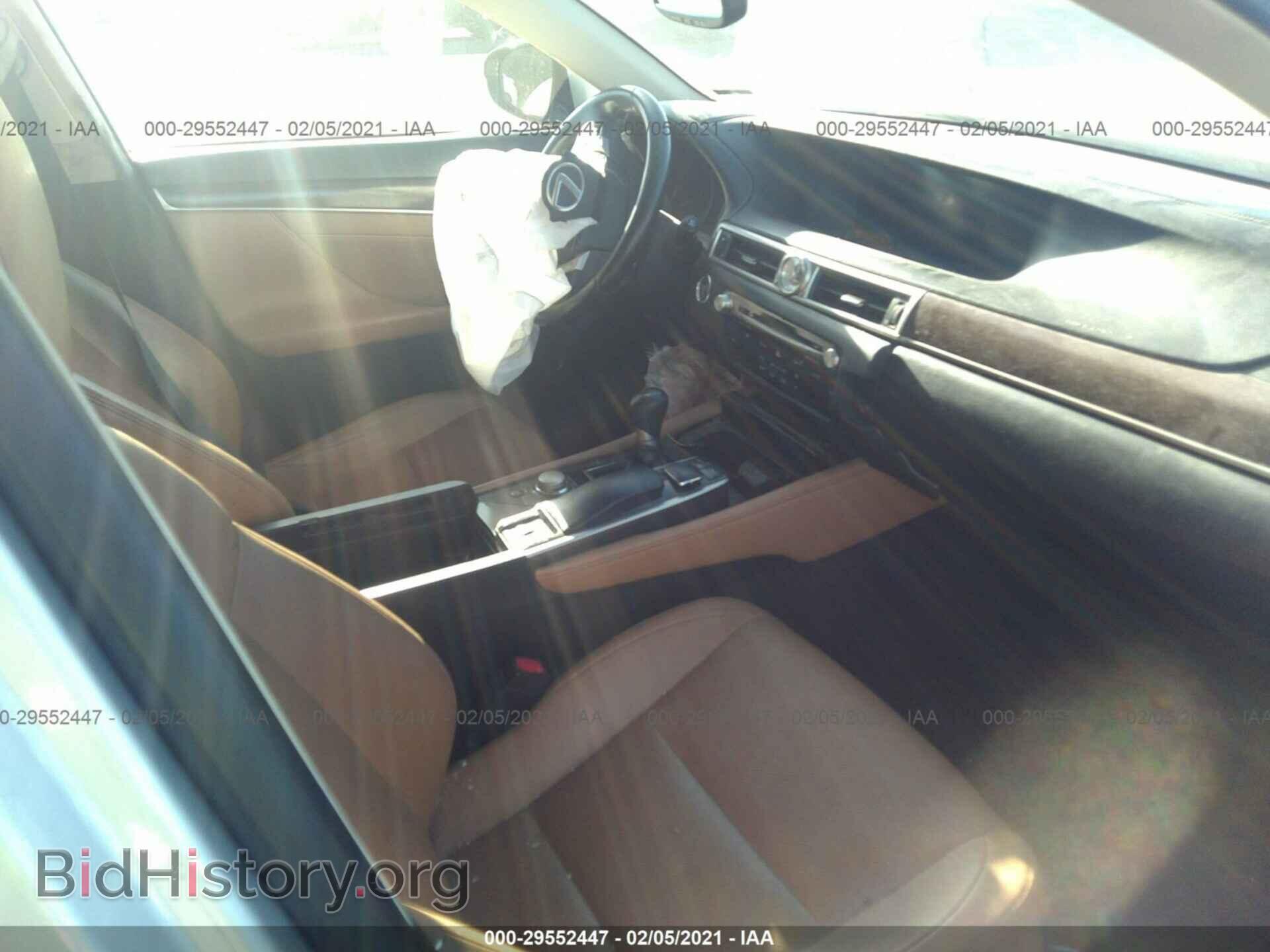 2013 LEXUS GS 350 - VIN: JTHBE1BL5D5023224 - Фото 5