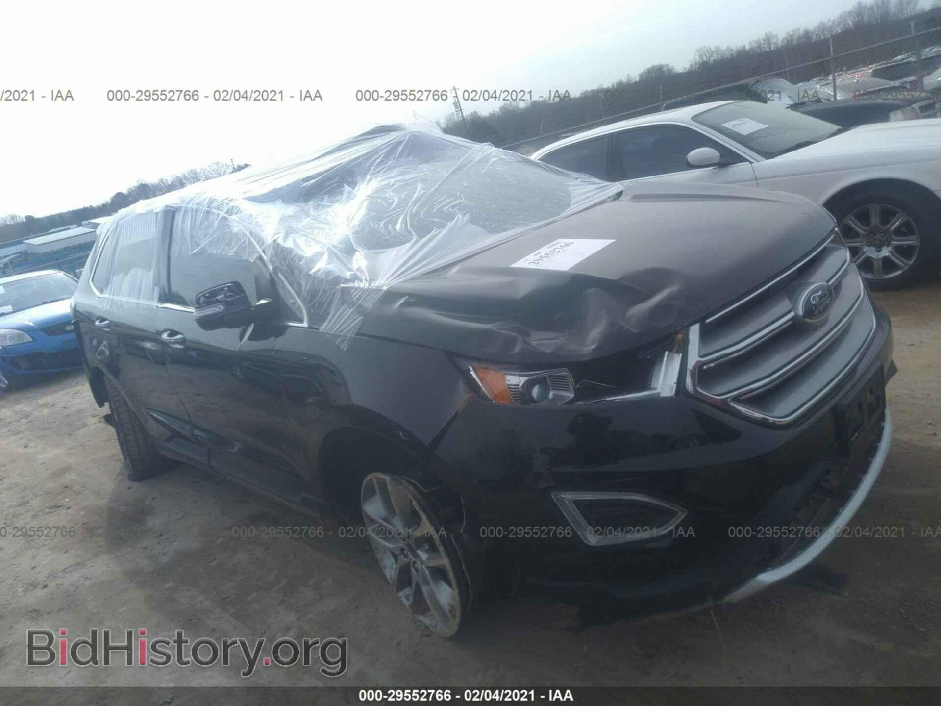 Photo 2FMPK3K89GBB57947 - FORD EDGE 2016