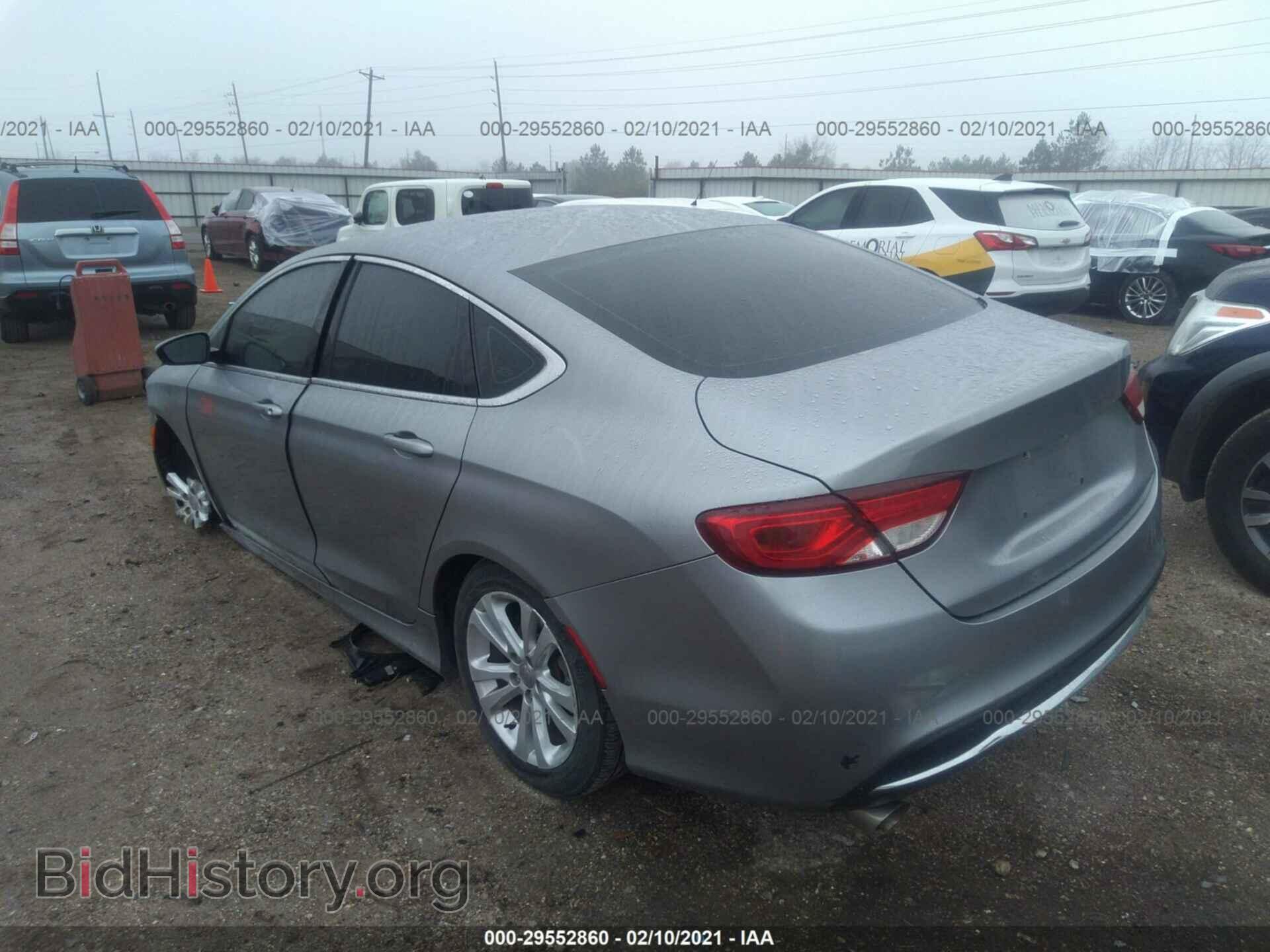 2016 CHRYSLER 200 - VIN: 1C3CCCAB0GN103734 - Photo 3