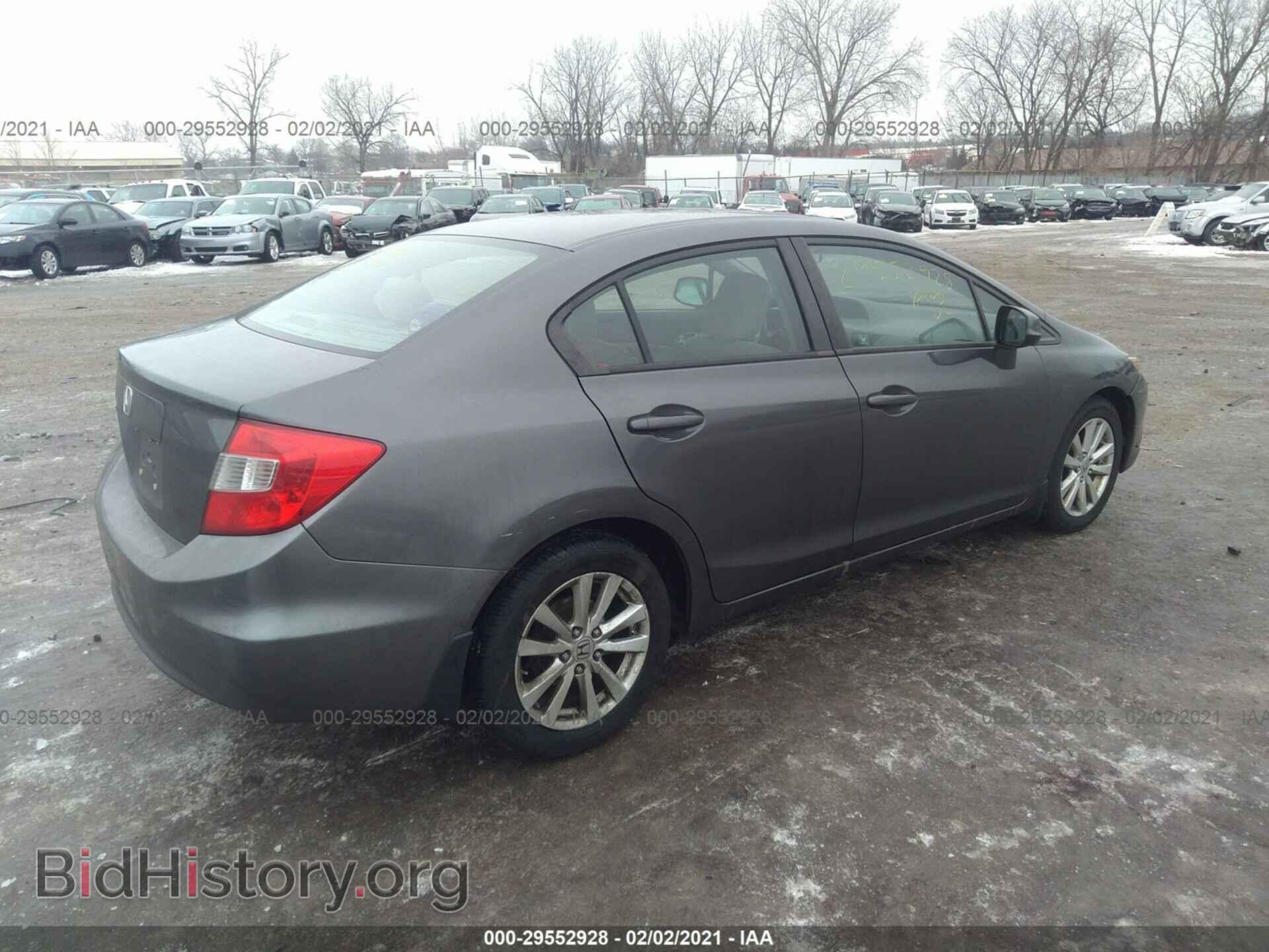 2012 HONDA CIVIC SDN - VIN: 19XFB2F81CE019357 - Фото 4