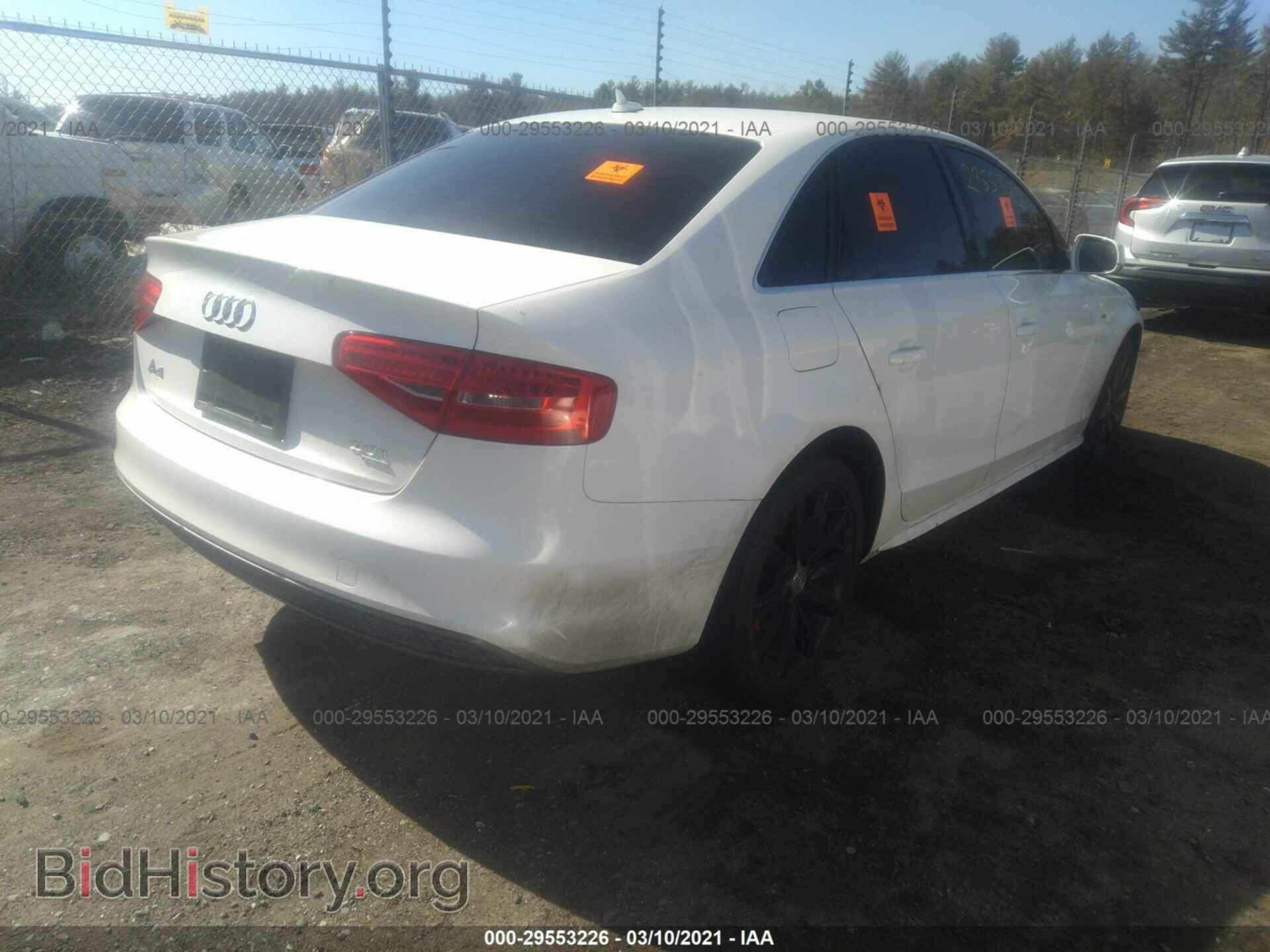 2014 AUDI A4 - VIN: WAUBFAFL4EN033881 - Photo 4