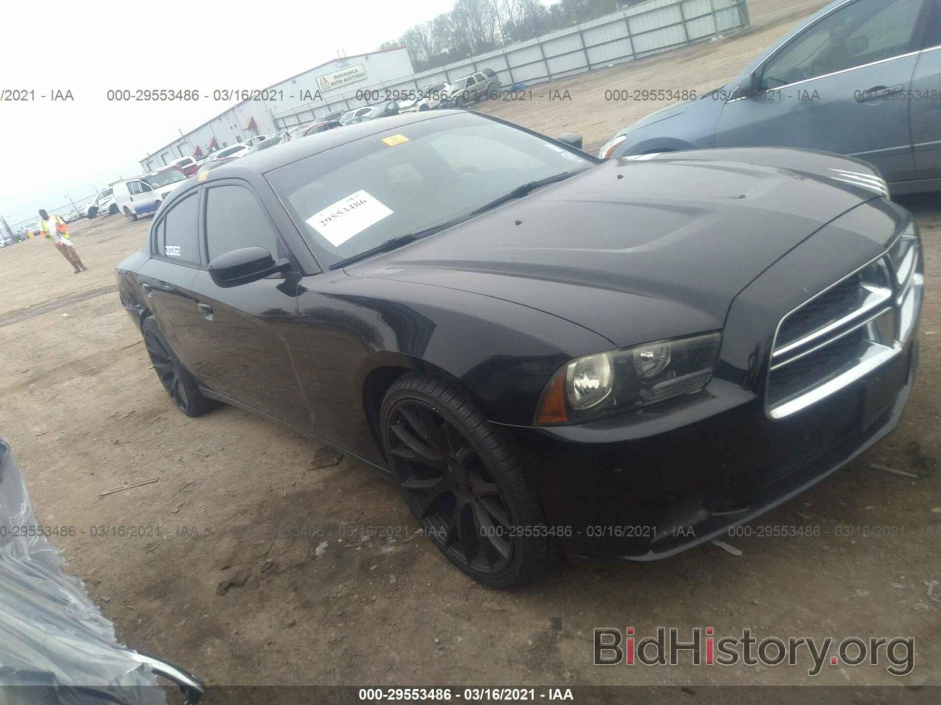 Photo 2C3CDXBG0DH522489 - DODGE CHARGER 2013