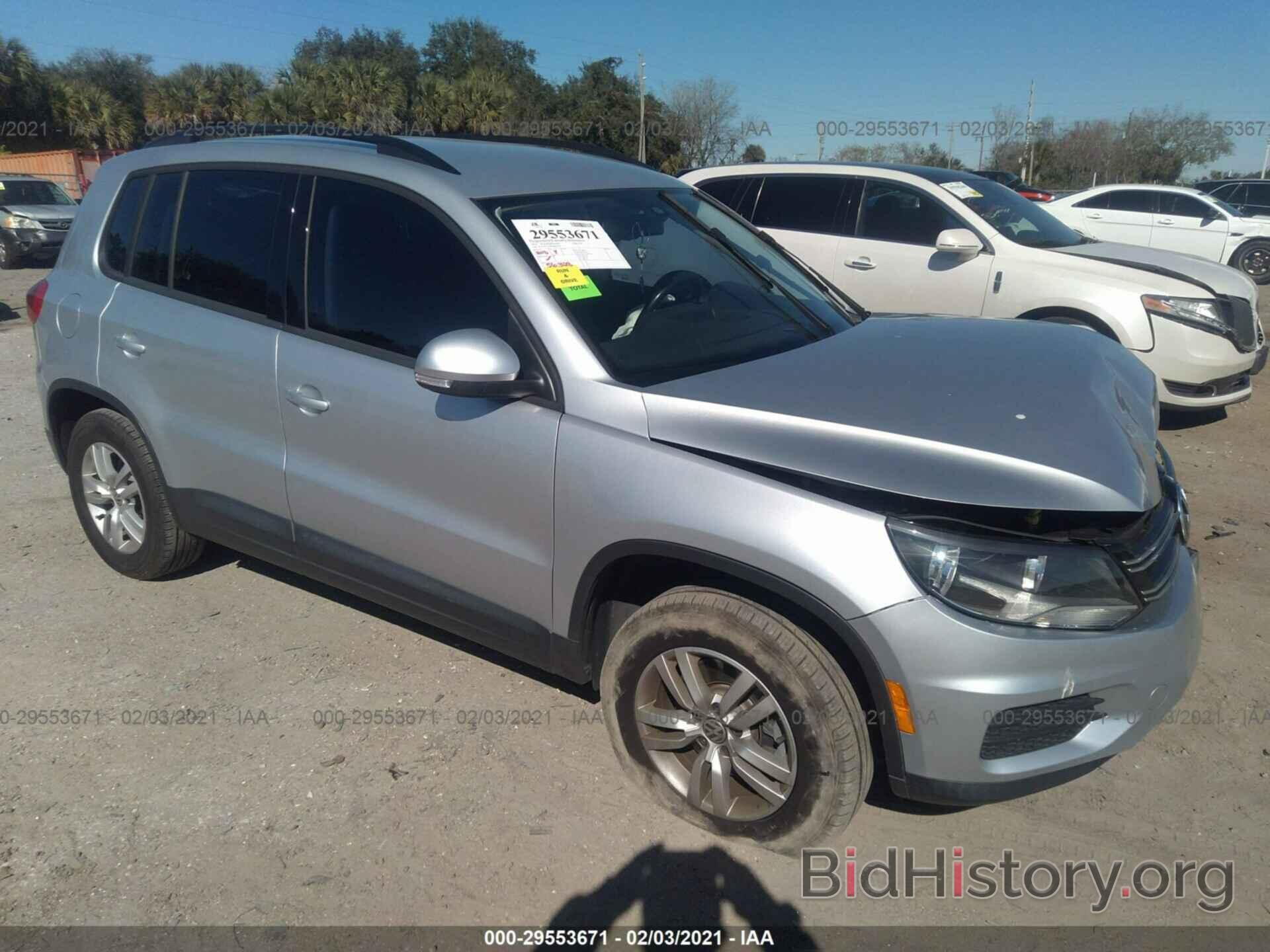 Photo WVGAV7AXXGW617922 - VOLKSWAGEN TIGUAN 2016