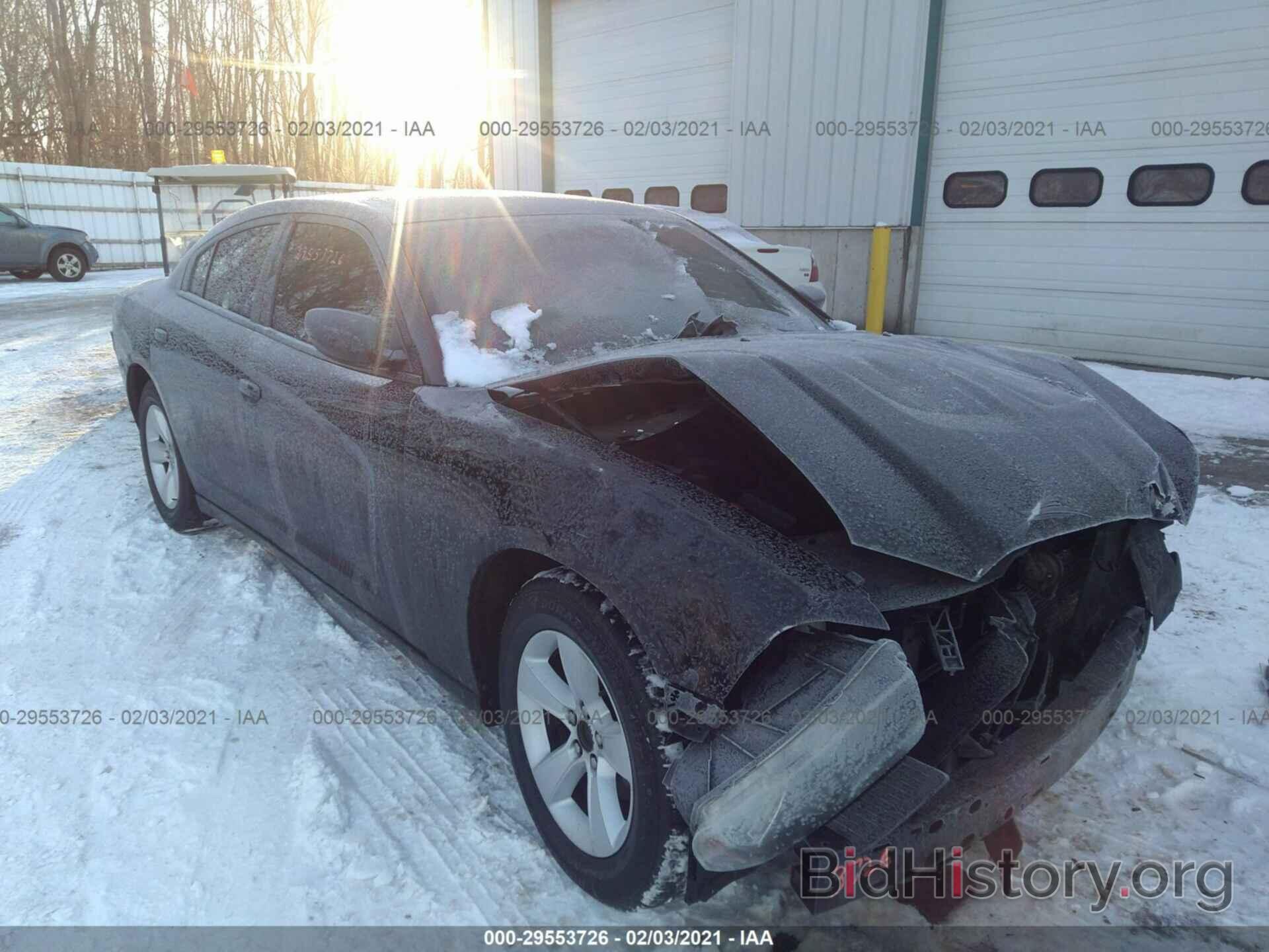 Photo 2C3CDXBG2DH718076 - DODGE CHARGER 2013