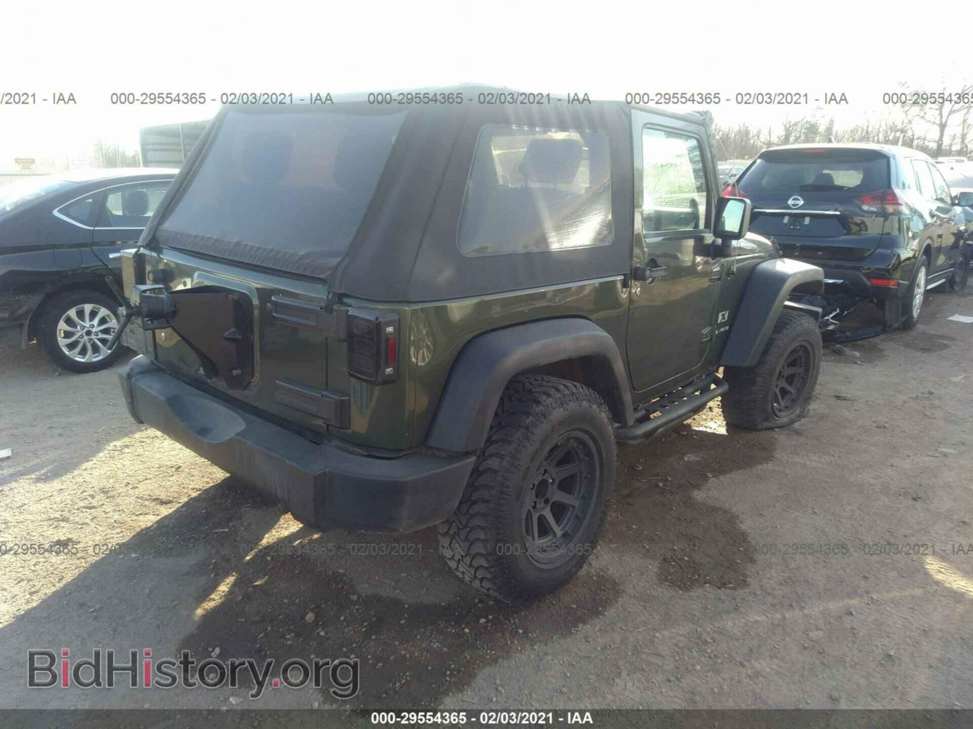 2009 JEEP WRANGLER - VIN: 1J4FA24189L714129 - Фото 4