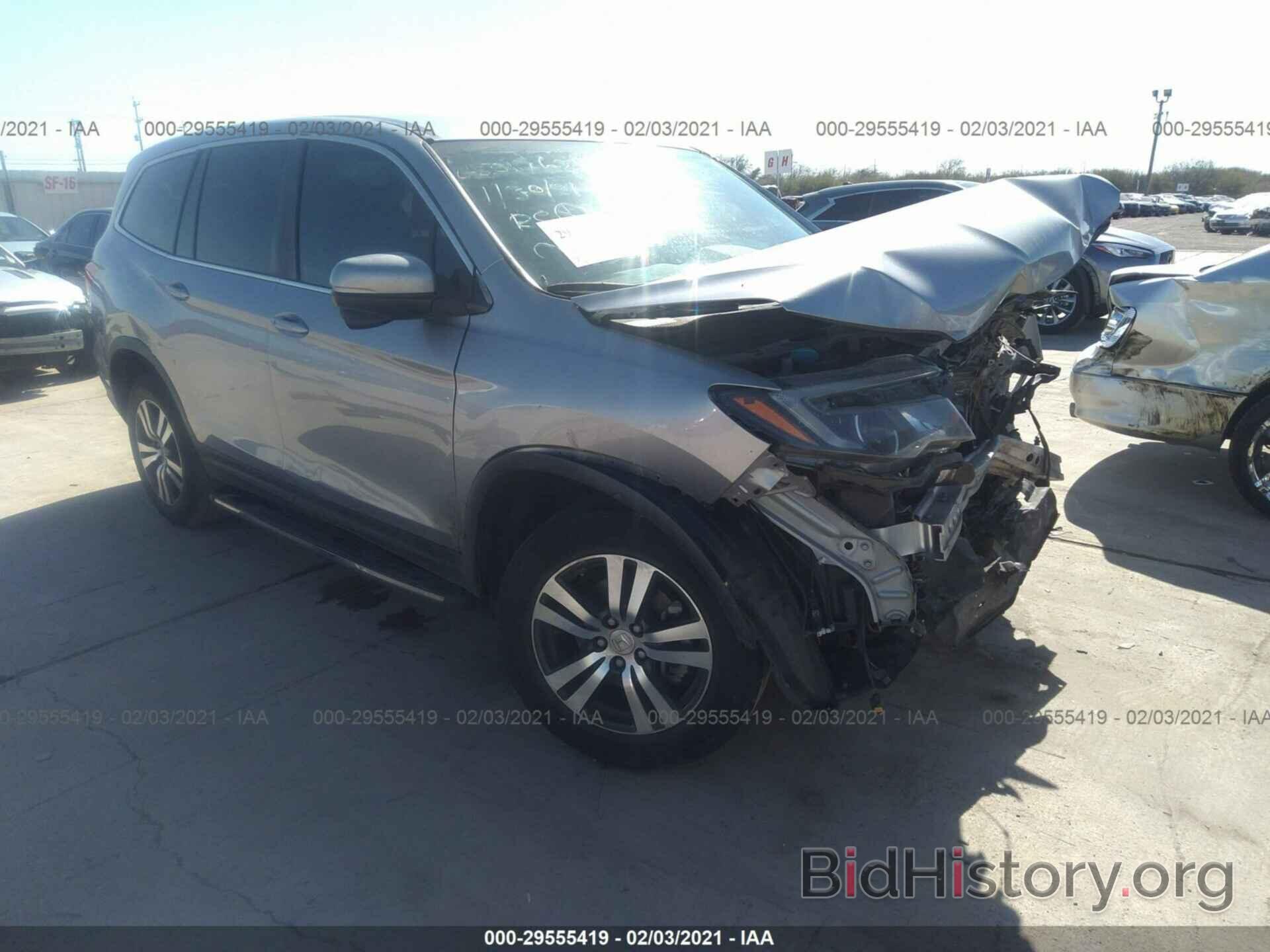 Photo 5FNYF5H35GB034203 - HONDA PILOT 2016