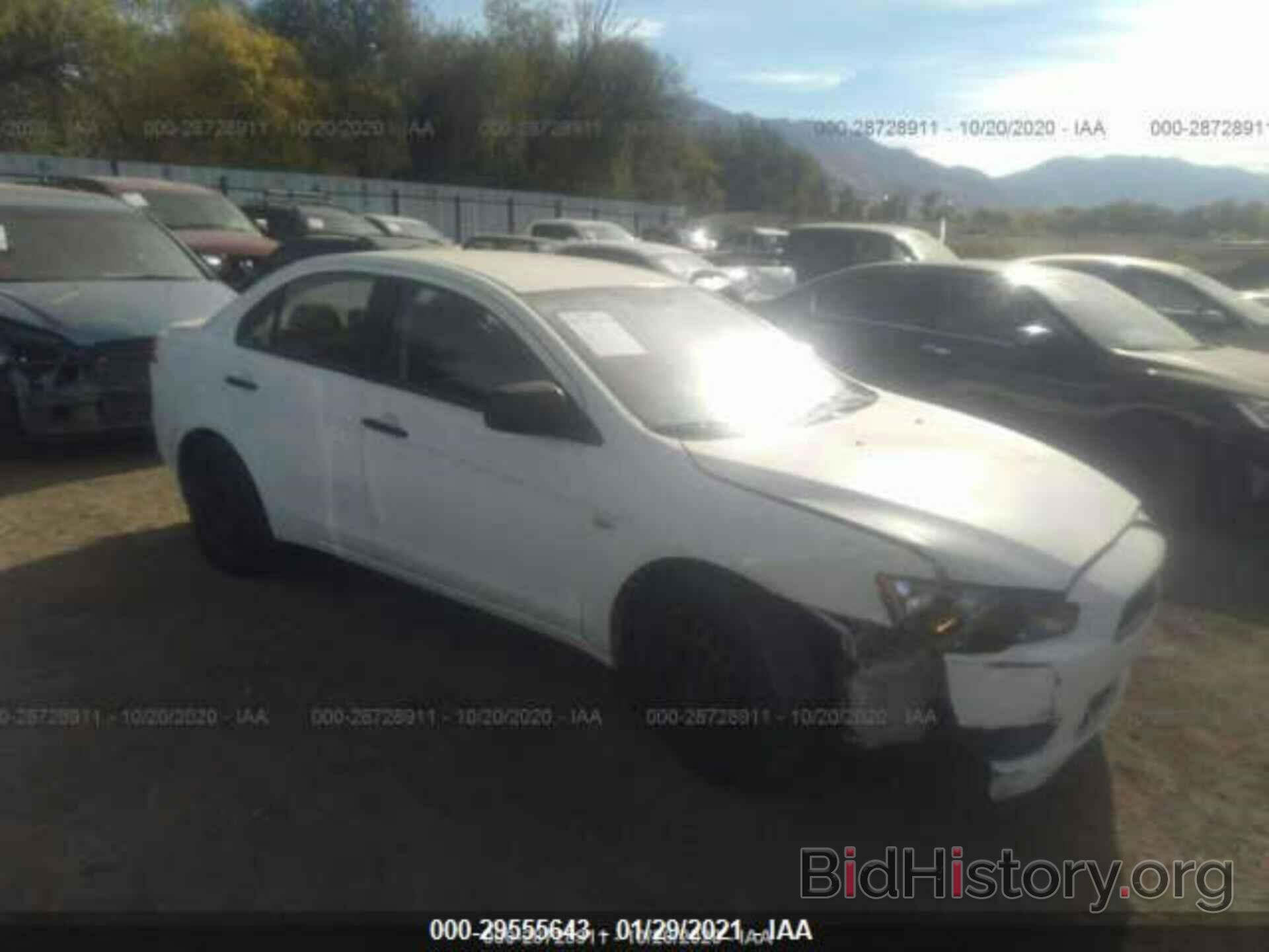 Photo JA3AU16U48U007920 - MITSUBISHI LANCER 2008