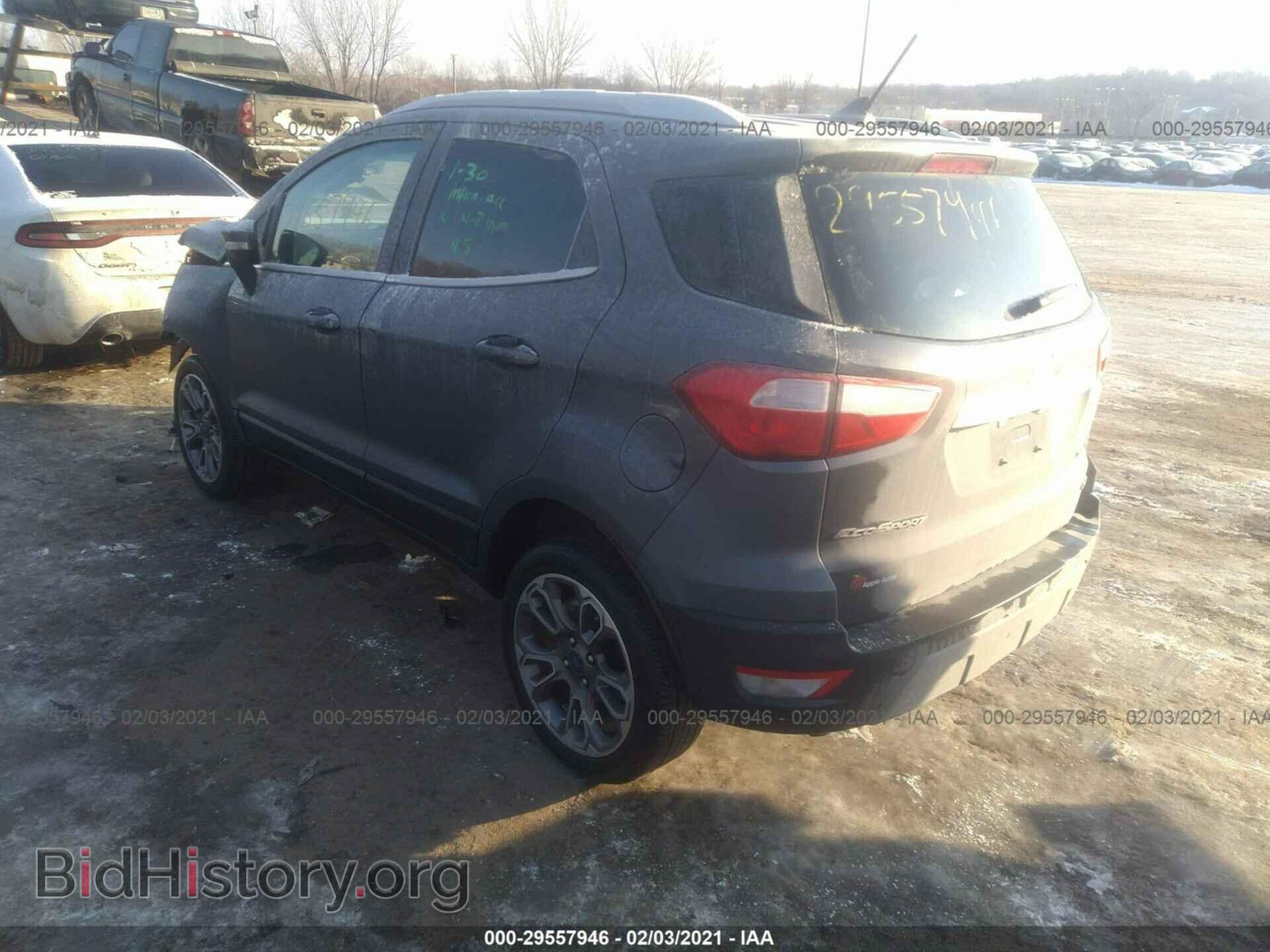 2020 FORD ECOSPORT - VIN: MAJ6S3KL9LC312503 - Фото 3