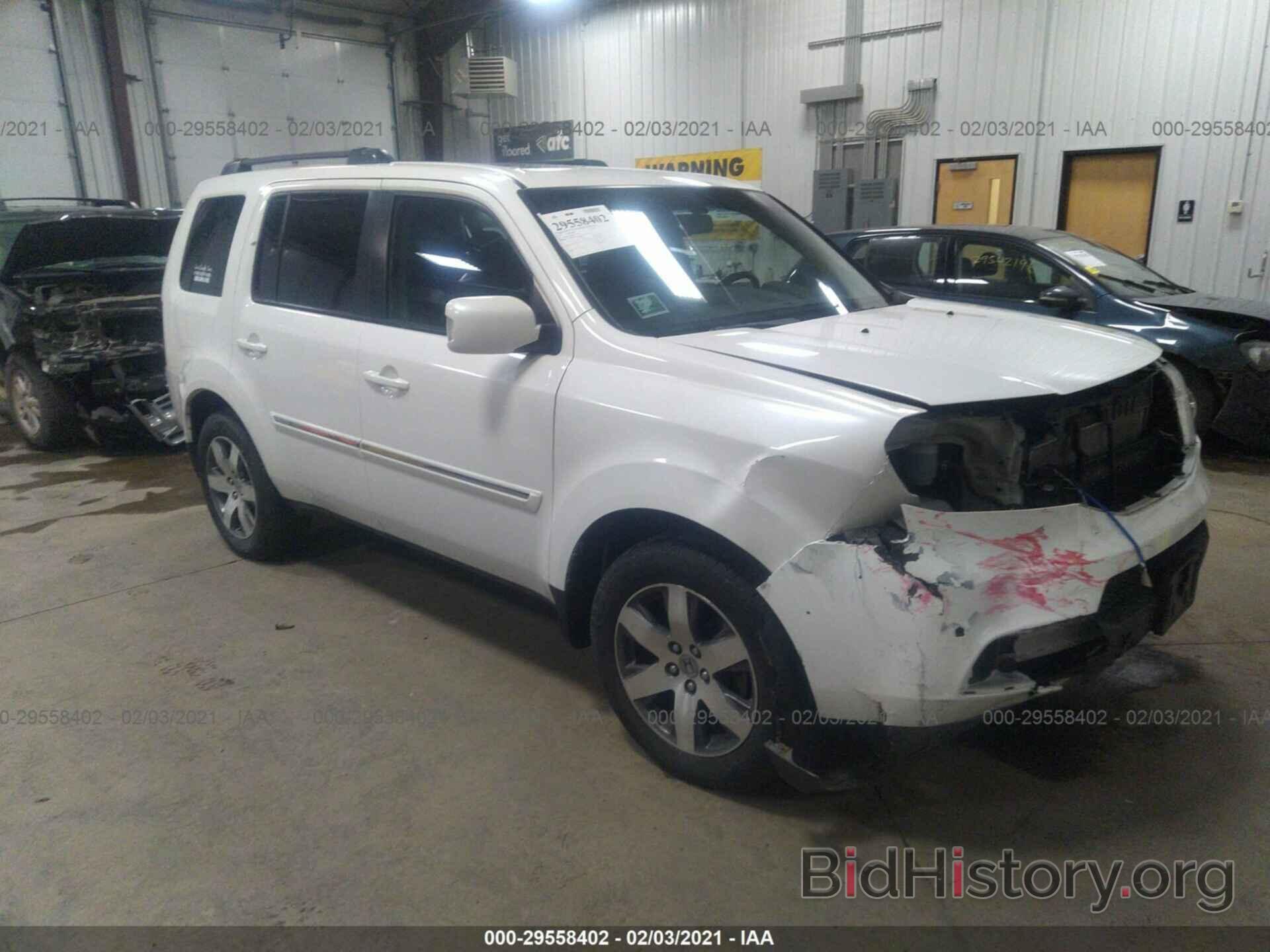 Photo 5FNYF4H9XDB051525 - HONDA PILOT 2013