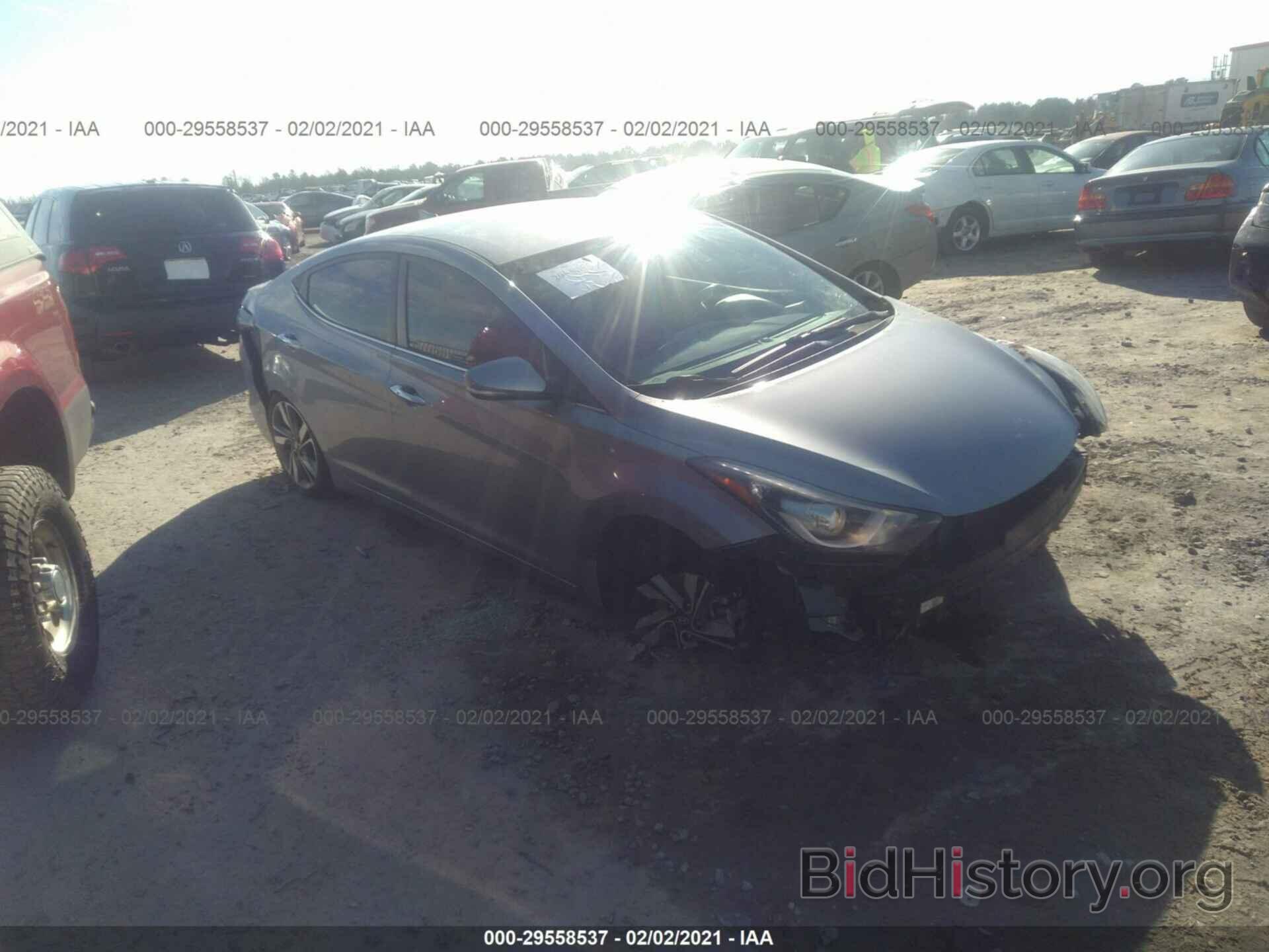 Photo 5NPDH4AE7GH753131 - HYUNDAI ELANTRA 2016