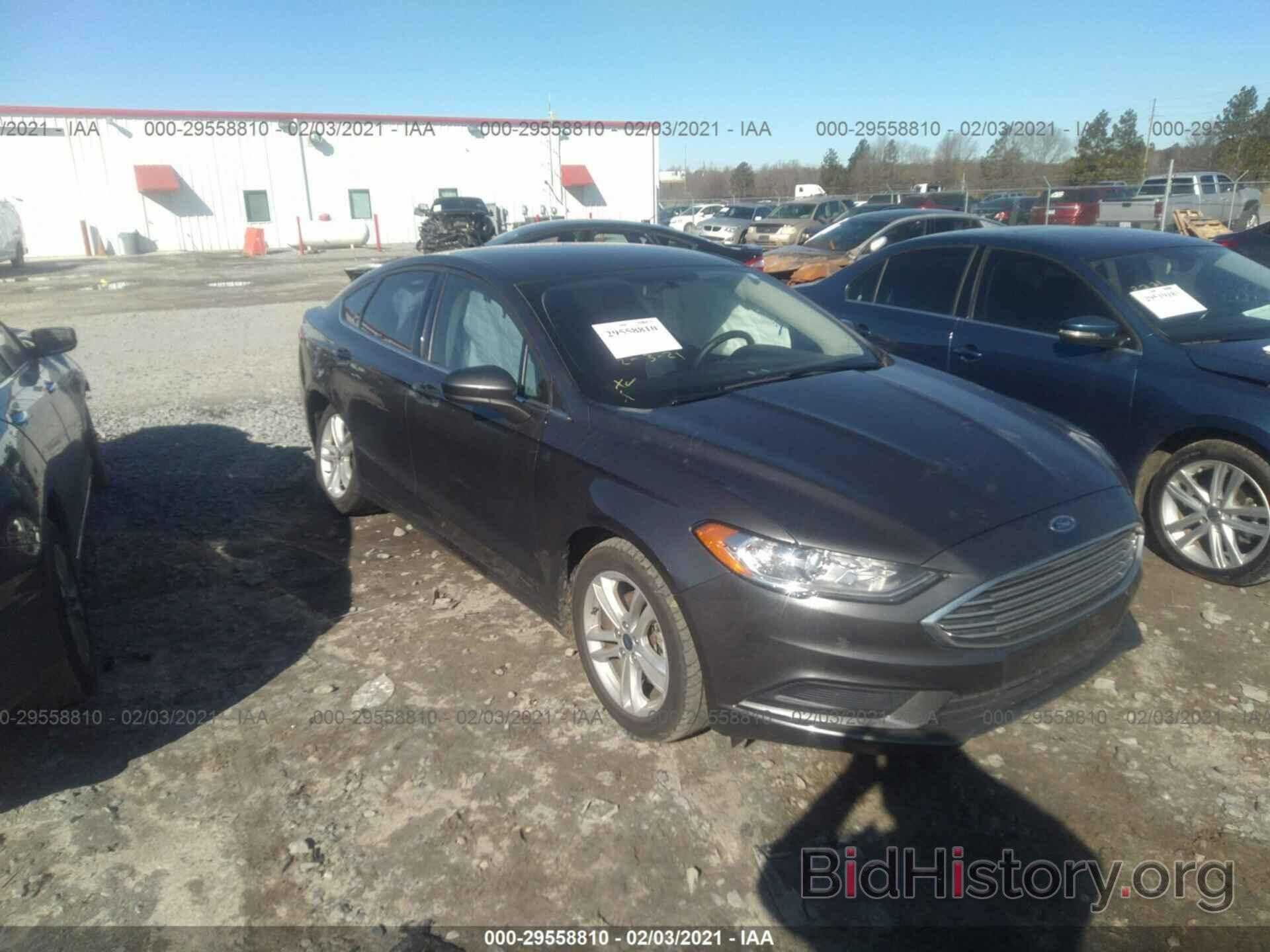 Photo 3FA6P0HD9JR228857 - FORD FUSION 2018