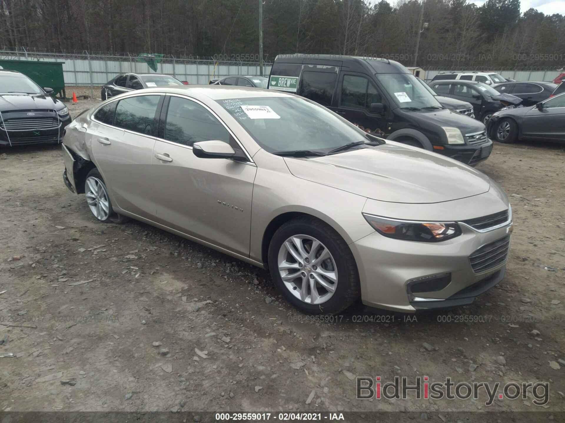 Photo 1G1ZE5ST6GF274932 - CHEVROLET MALIBU 2016