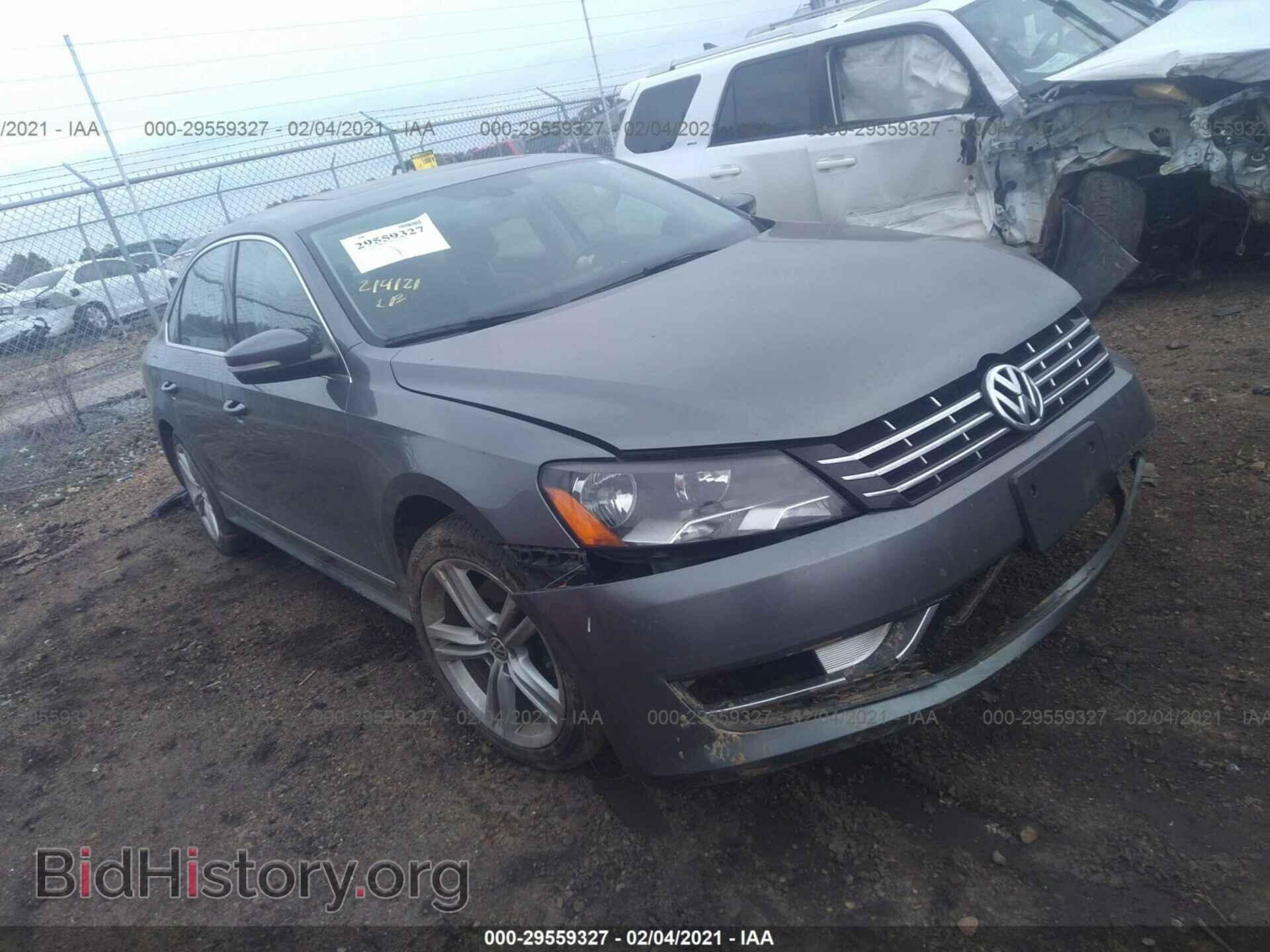 Photo 1VWCN7A30CC106982 - VOLKSWAGEN PASSAT 2012