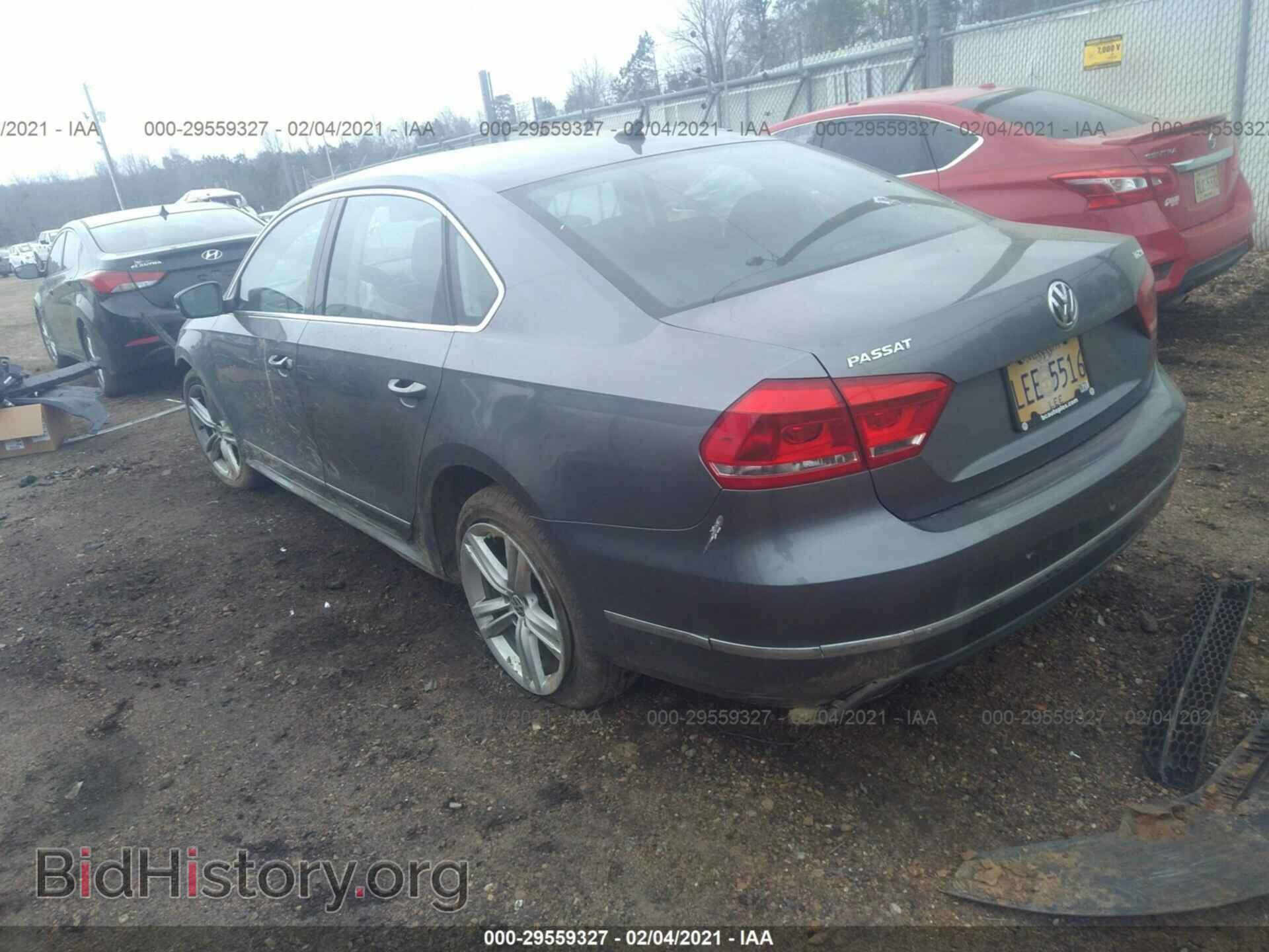 2012 VOLKSWAGEN PASSAT - VIN: 1VWCN7A30CC106982 - Фото 3