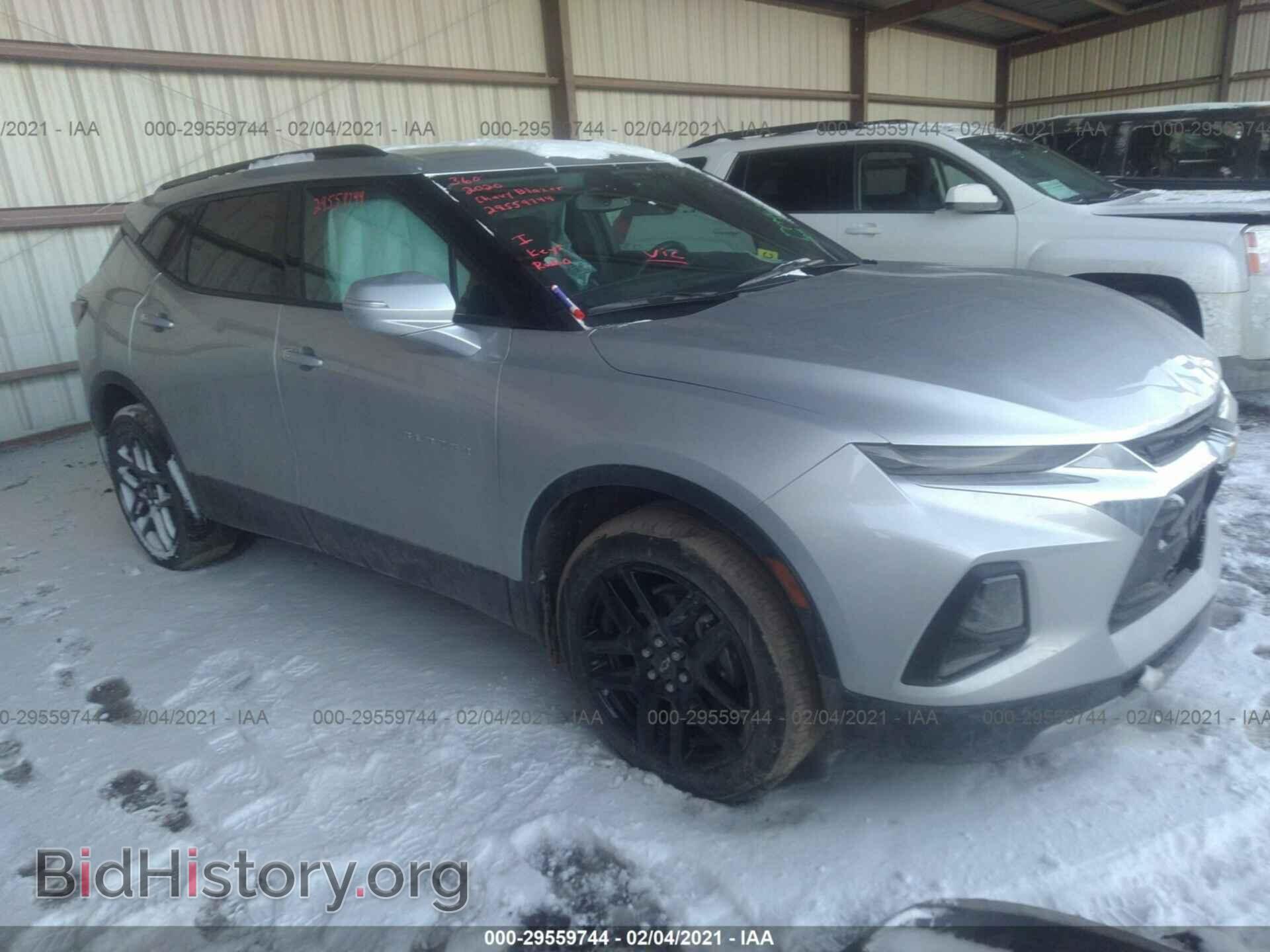 Фотография 3GNKBHRS3LS563151 - CHEVROLET BLAZER 2020